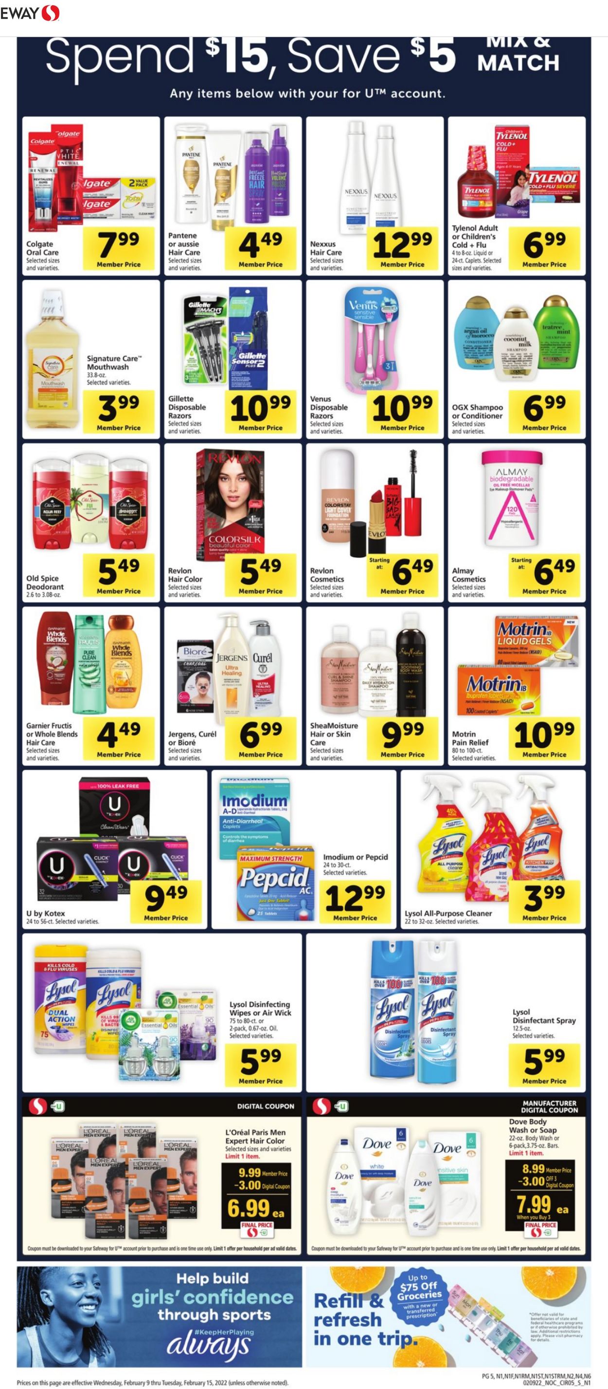 Safeway Weekly Ad Circular - valid 02/09-02/15/2022 (Page 7)