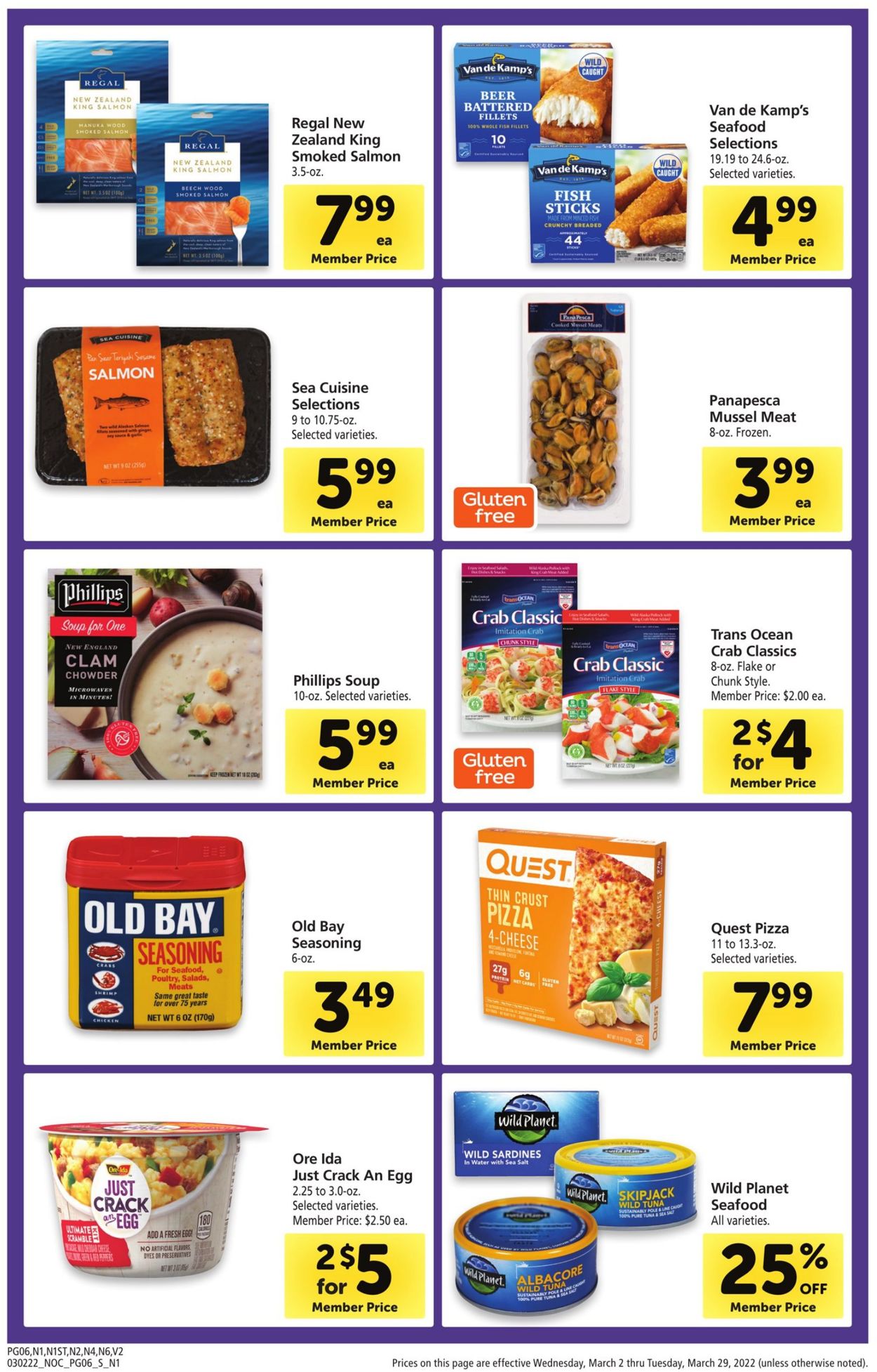 Safeway Weekly Ad Circular - valid 03/02-03/29/2022 (Page 6)