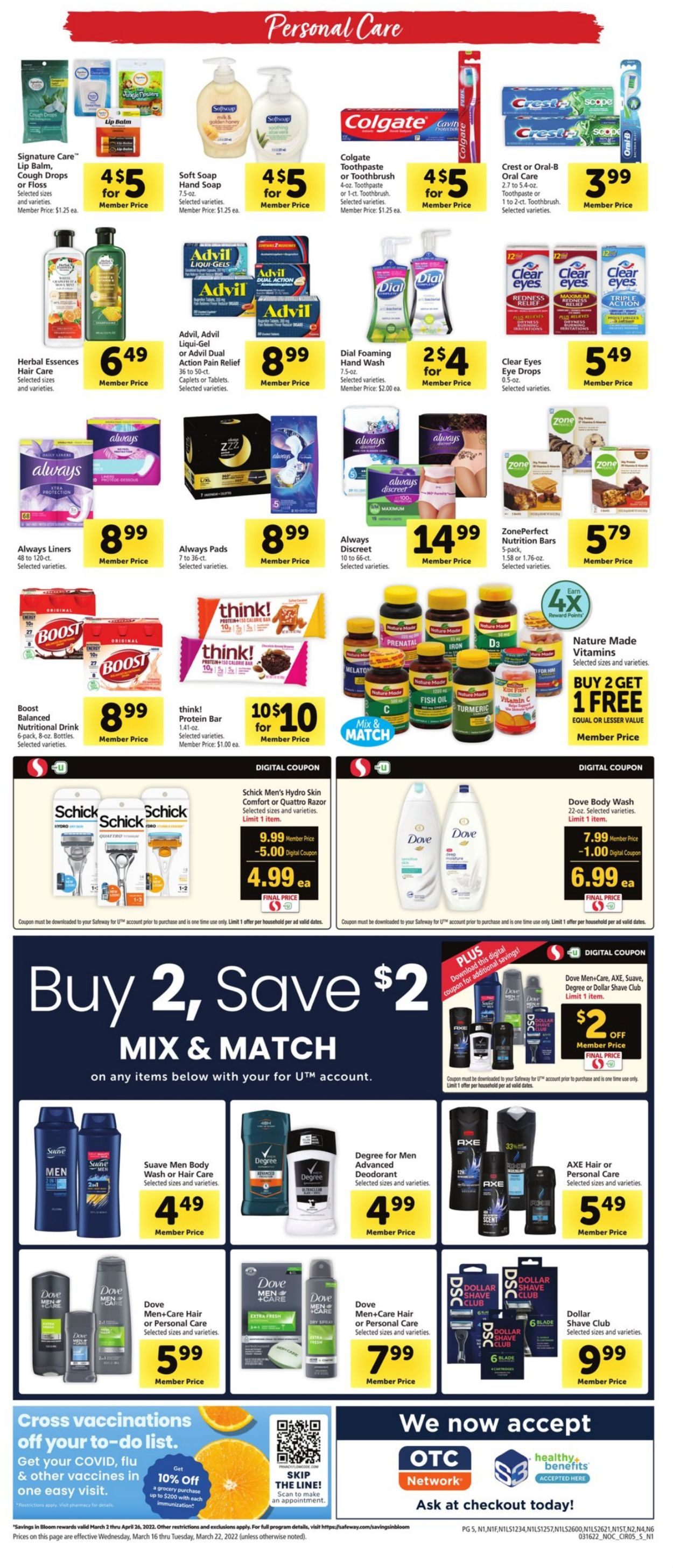 Safeway Weekly Ad Circular - valid 03/16-03/22/2022 (Page 5)
