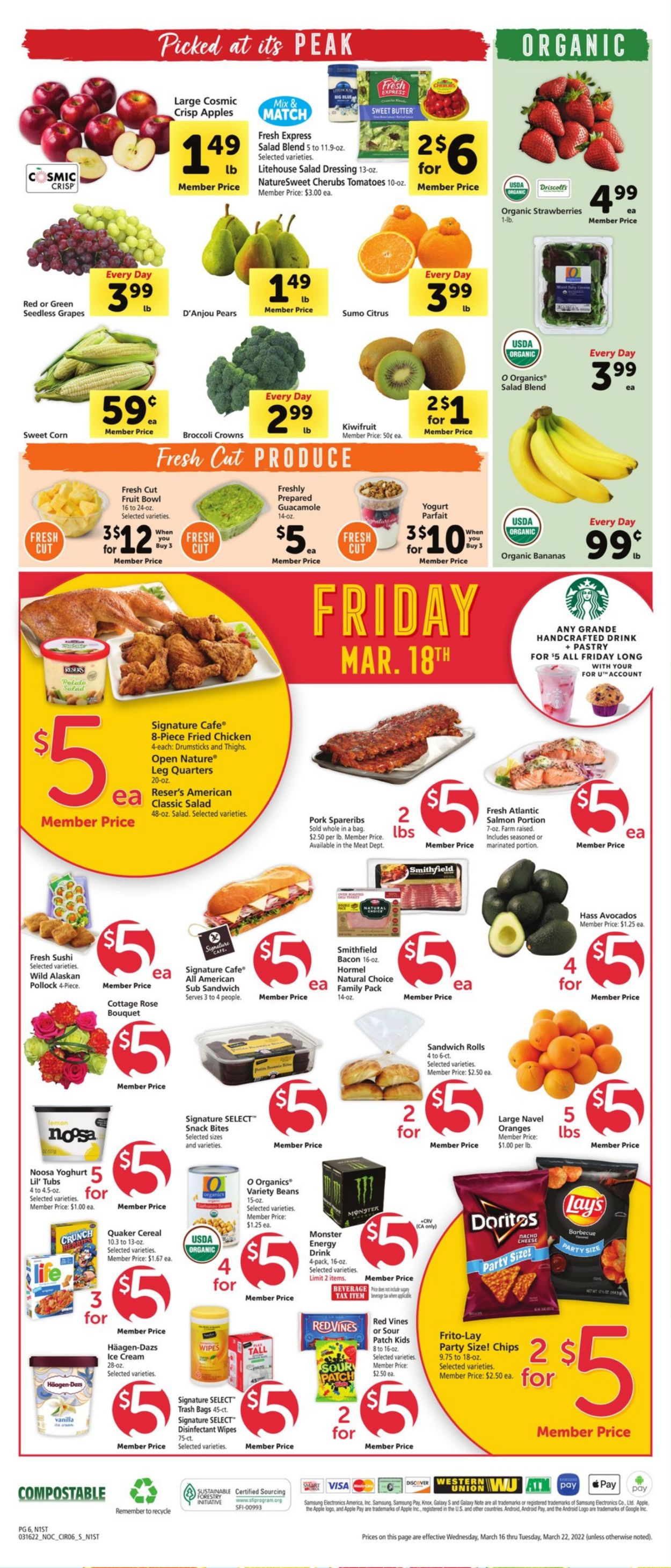 Safeway Weekly Ad Circular - valid 03/16-03/22/2022 (Page 6)