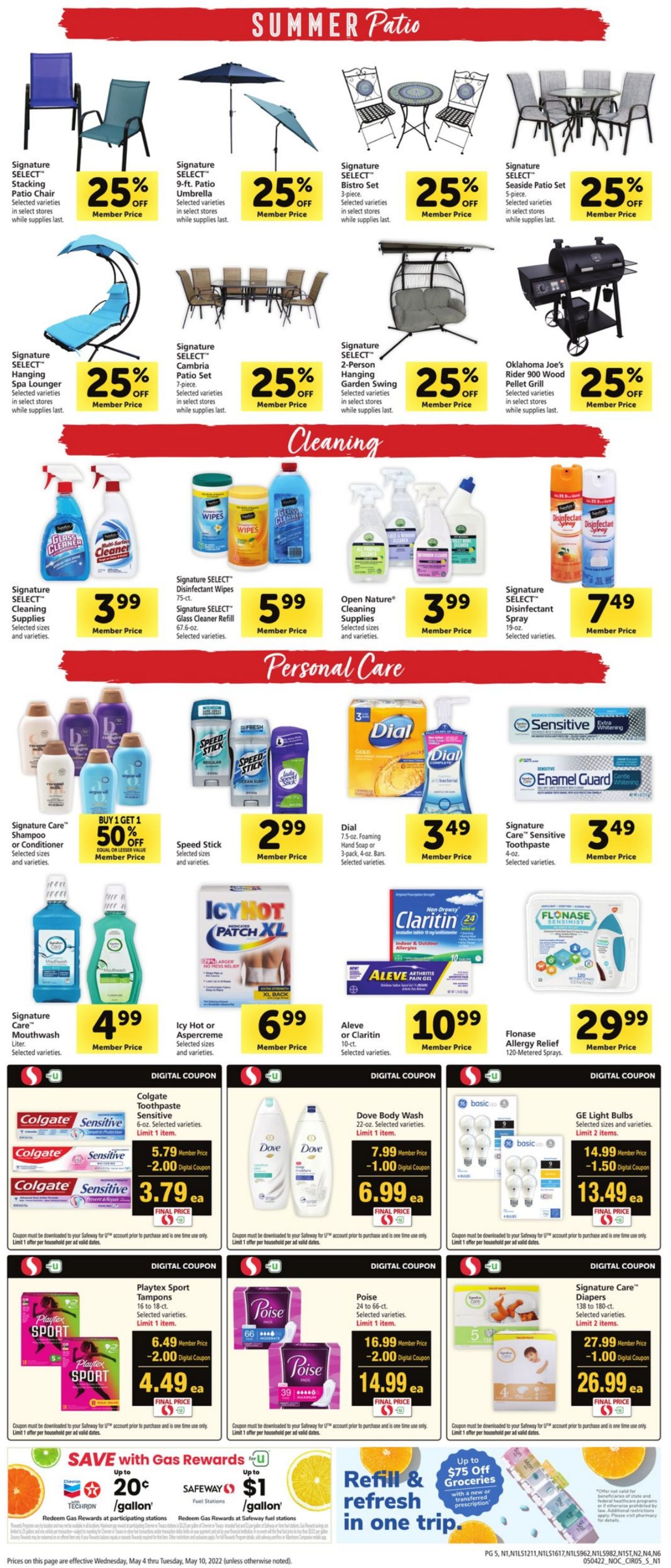 Safeway Weekly Ad Circular - valid 05/04-05/10/2022 (Page 7)
