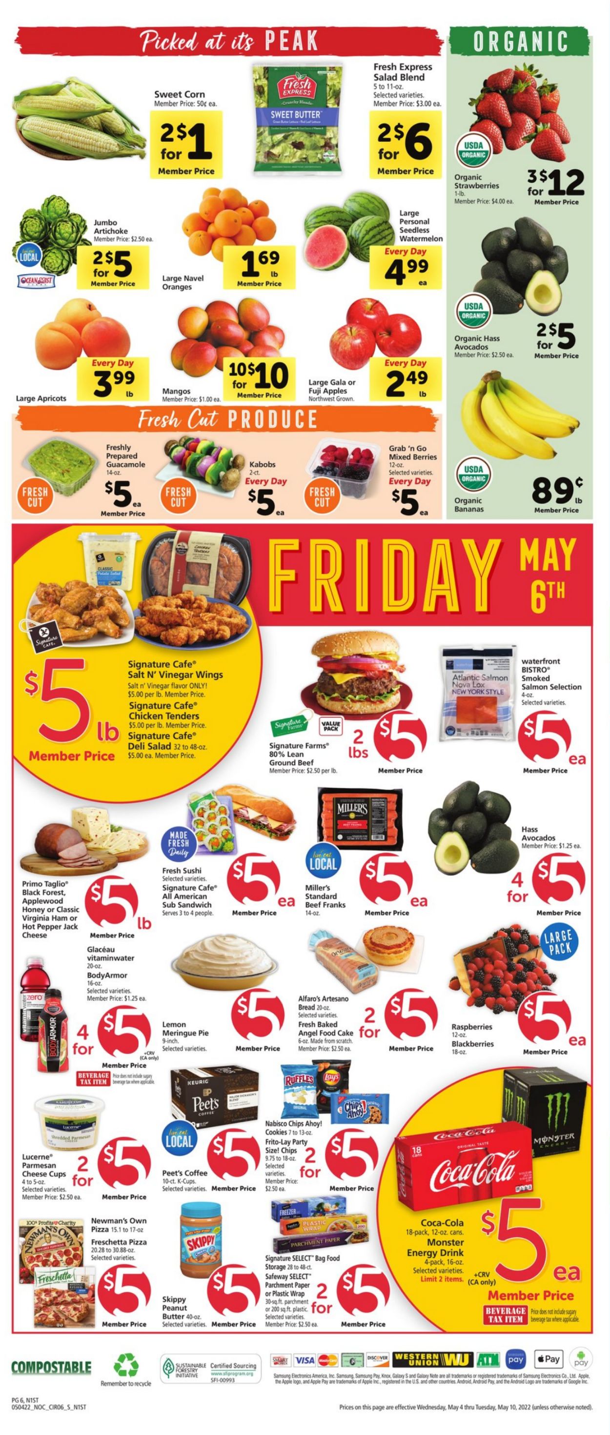 Safeway Weekly Ad Circular - valid 05/04-05/10/2022 (Page 8)