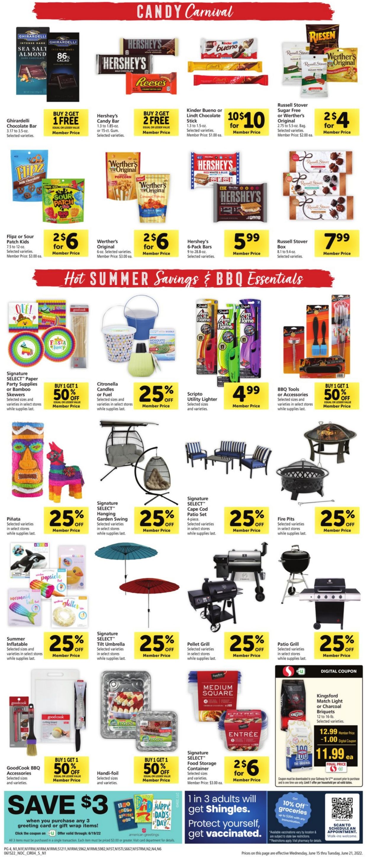 Safeway Weekly Ad Circular - valid 06/15-06/21/2022 (Page 4)