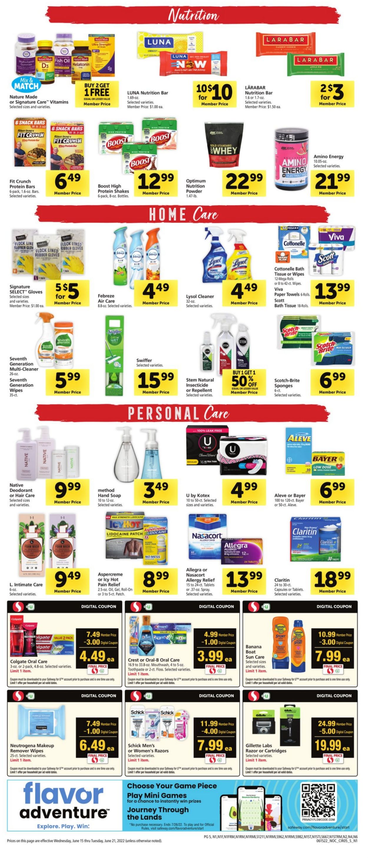 Safeway Weekly Ad Circular - valid 06/15-06/21/2022 (Page 5)