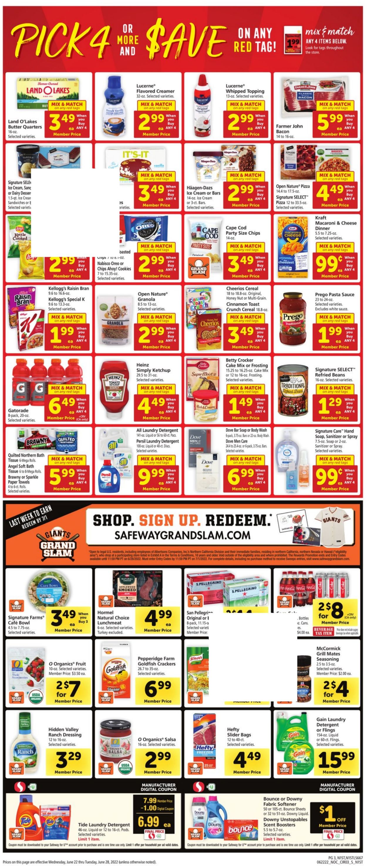 Safeway Weekly Ad Circular - valid 06/22-06/28/2022 (Page 3)