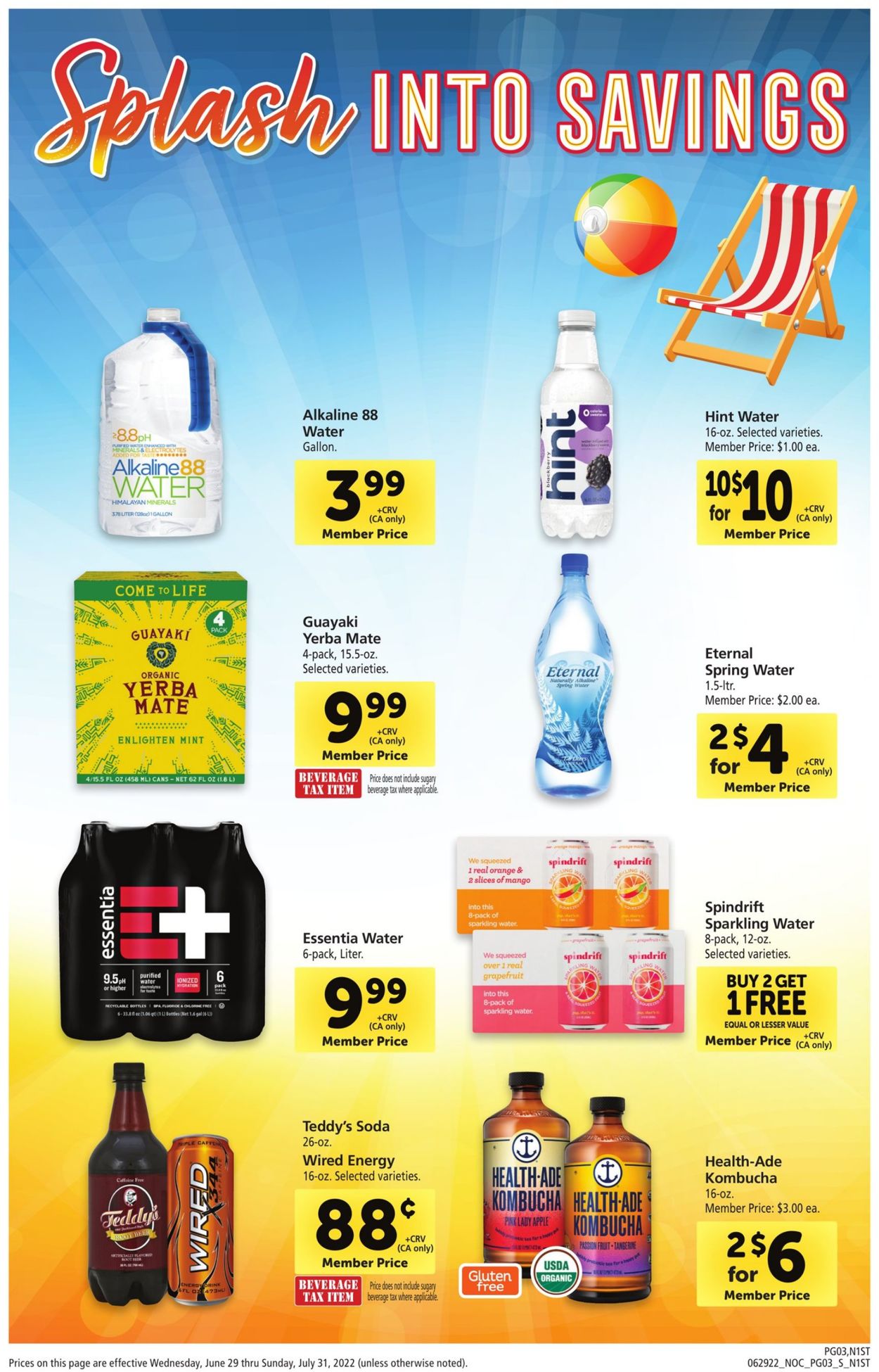 Safeway Weekly Ad Circular - valid 06/29-07/31/2022 (Page 3)