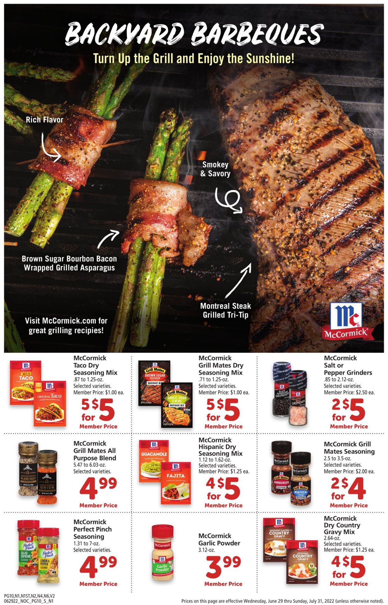 Safeway Weekly Ad Circular - valid 06/29-07/31/2022 (Page 10)