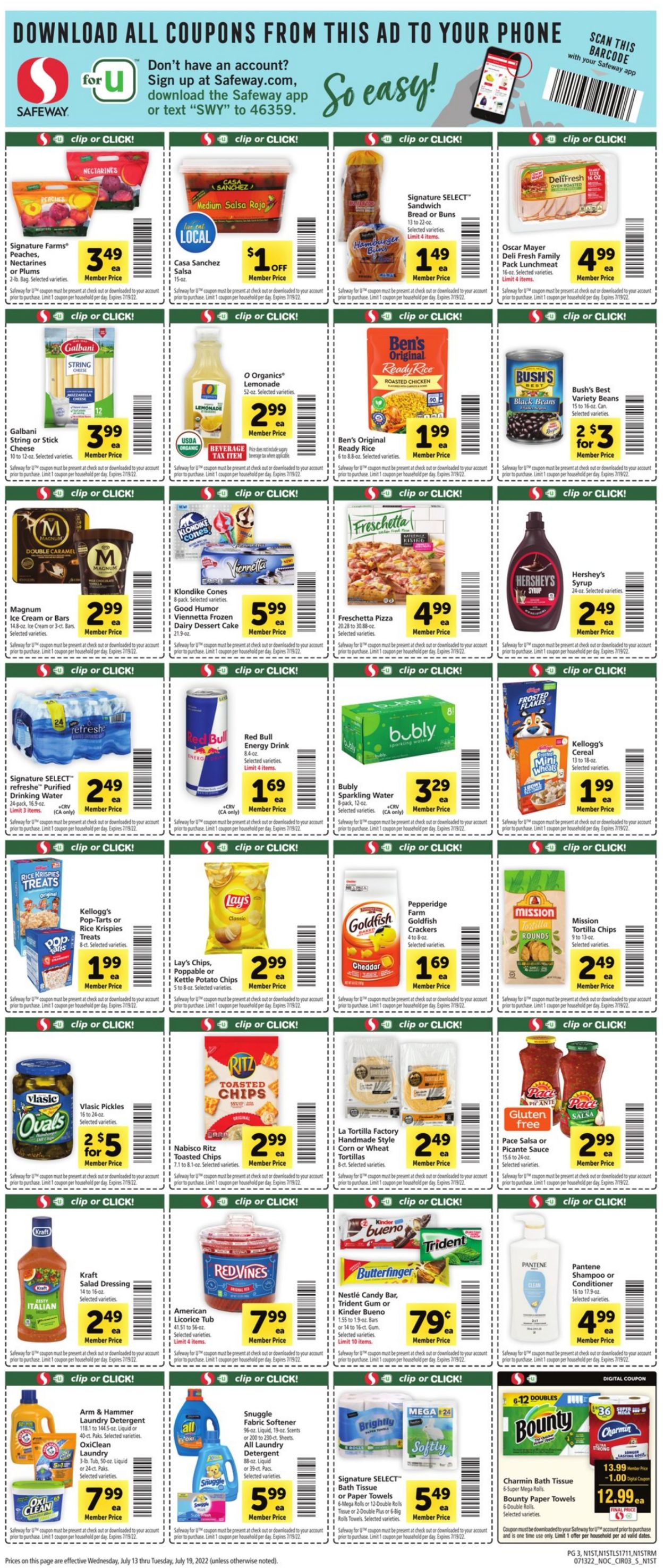 Safeway Weekly Ad Circular - valid 07/13-07/19/2022 (Page 3)