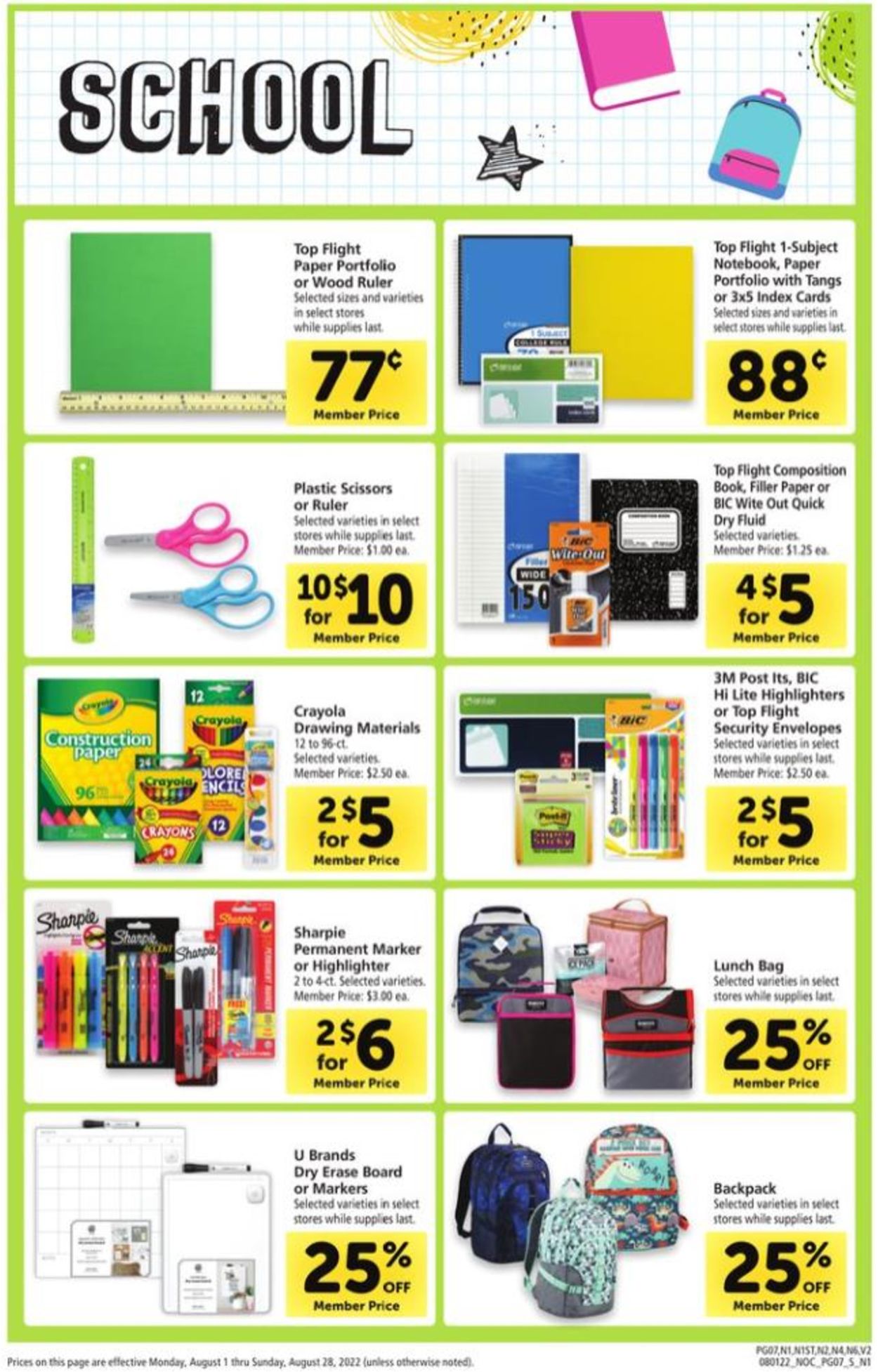 Safeway Weekly Ad Circular - valid 08/01-08/28/2022 (Page 7)