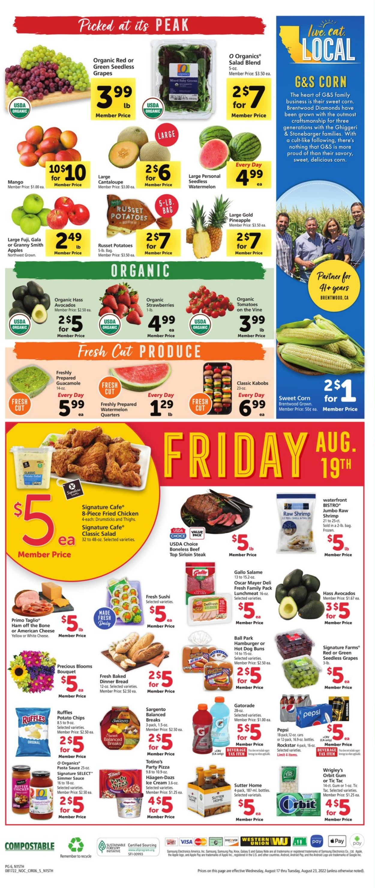 Safeway Weekly Ad Circular - valid 08/17-08/23/2022 (Page 6)