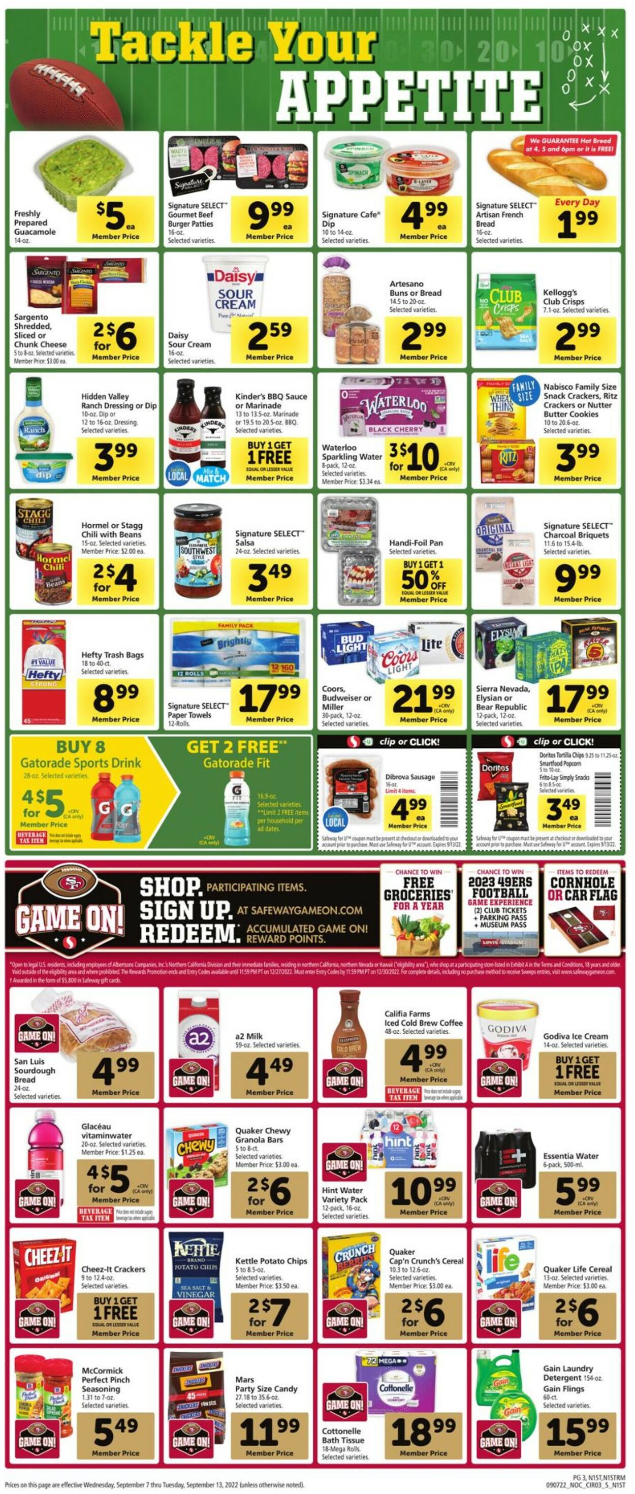 Safeway Weekly Ad Circular - valid 09/07-09/13/2022 (Page 3)