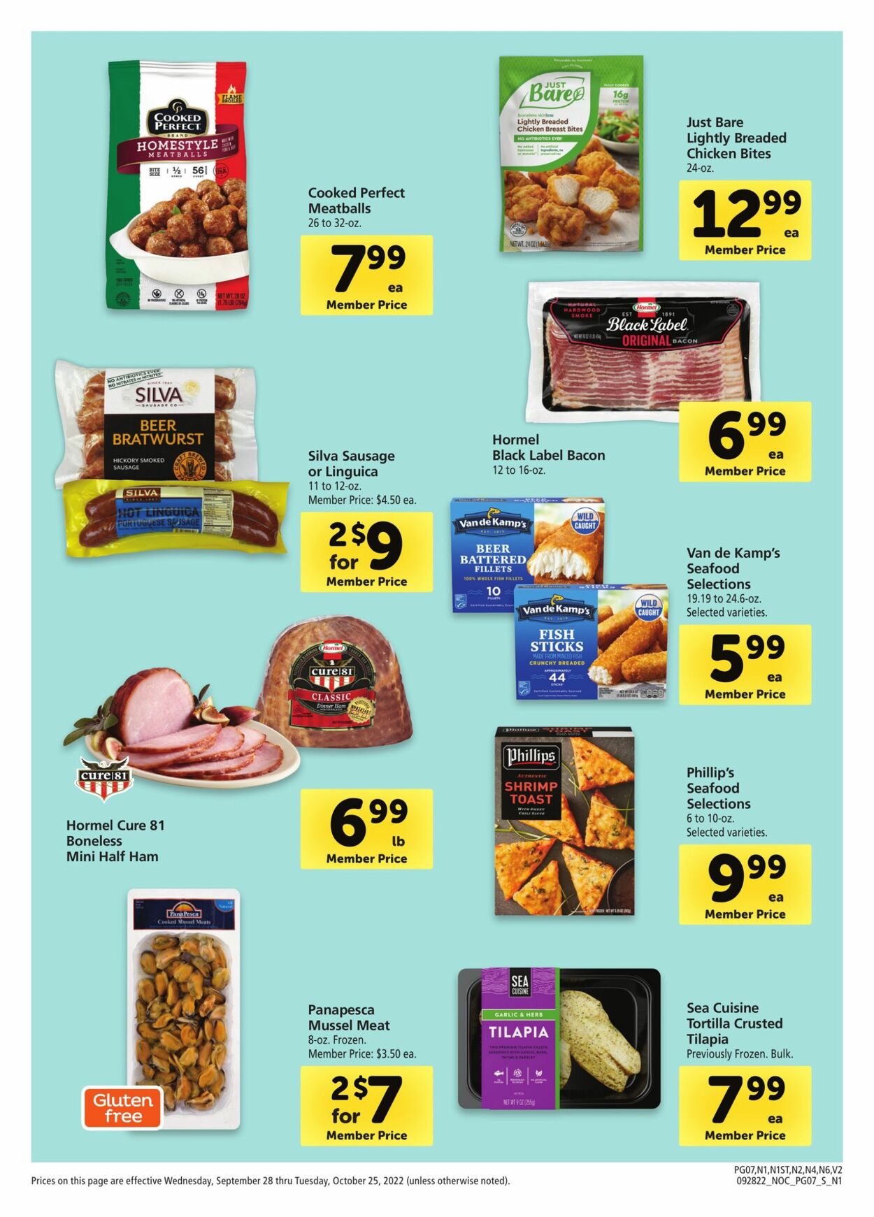 Safeway Weekly Ad Circular - valid 09/28-10/25/2022 (Page 7)