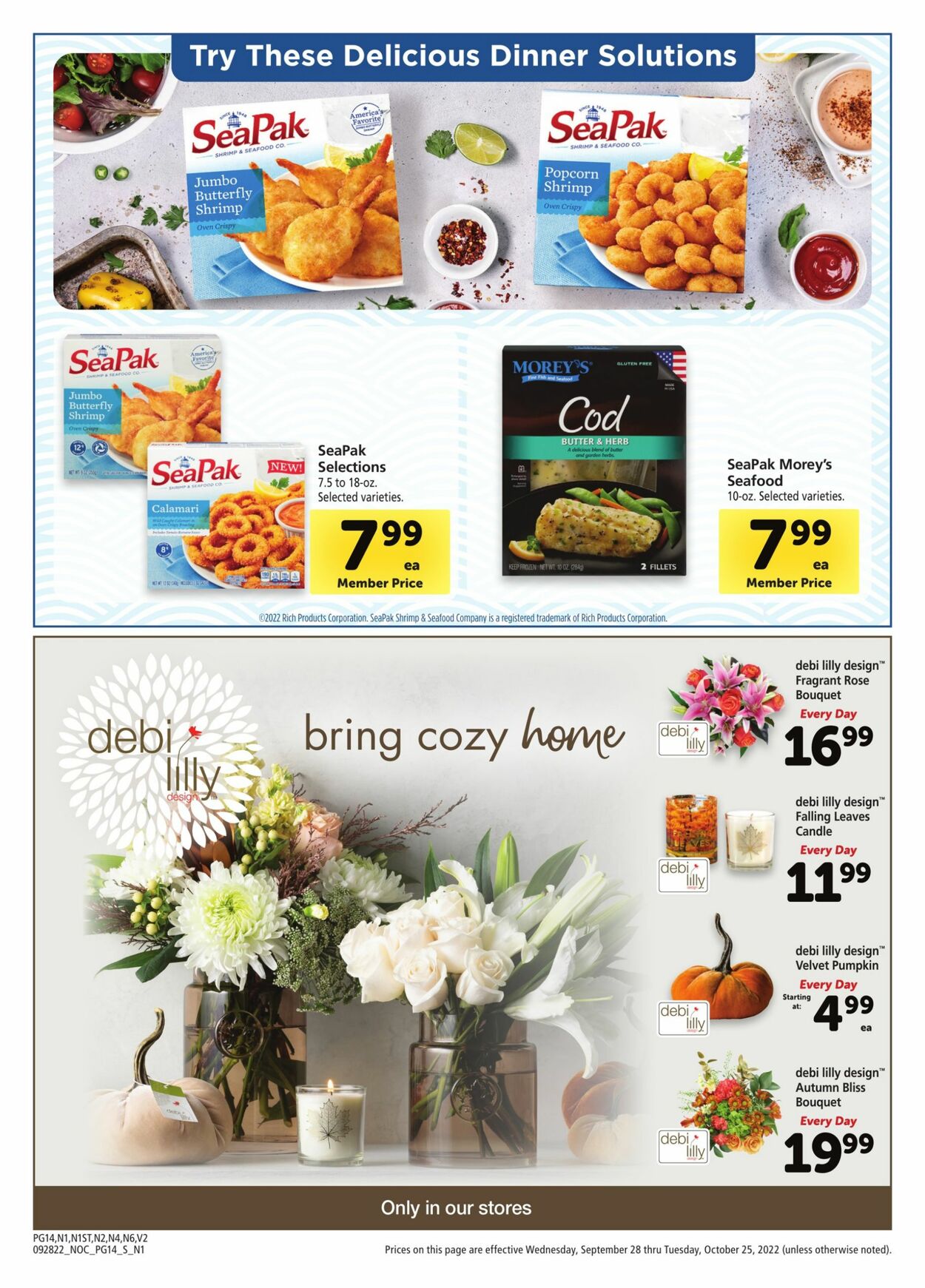 Safeway Weekly Ad Circular - valid 09/28-10/25/2022 (Page 14)
