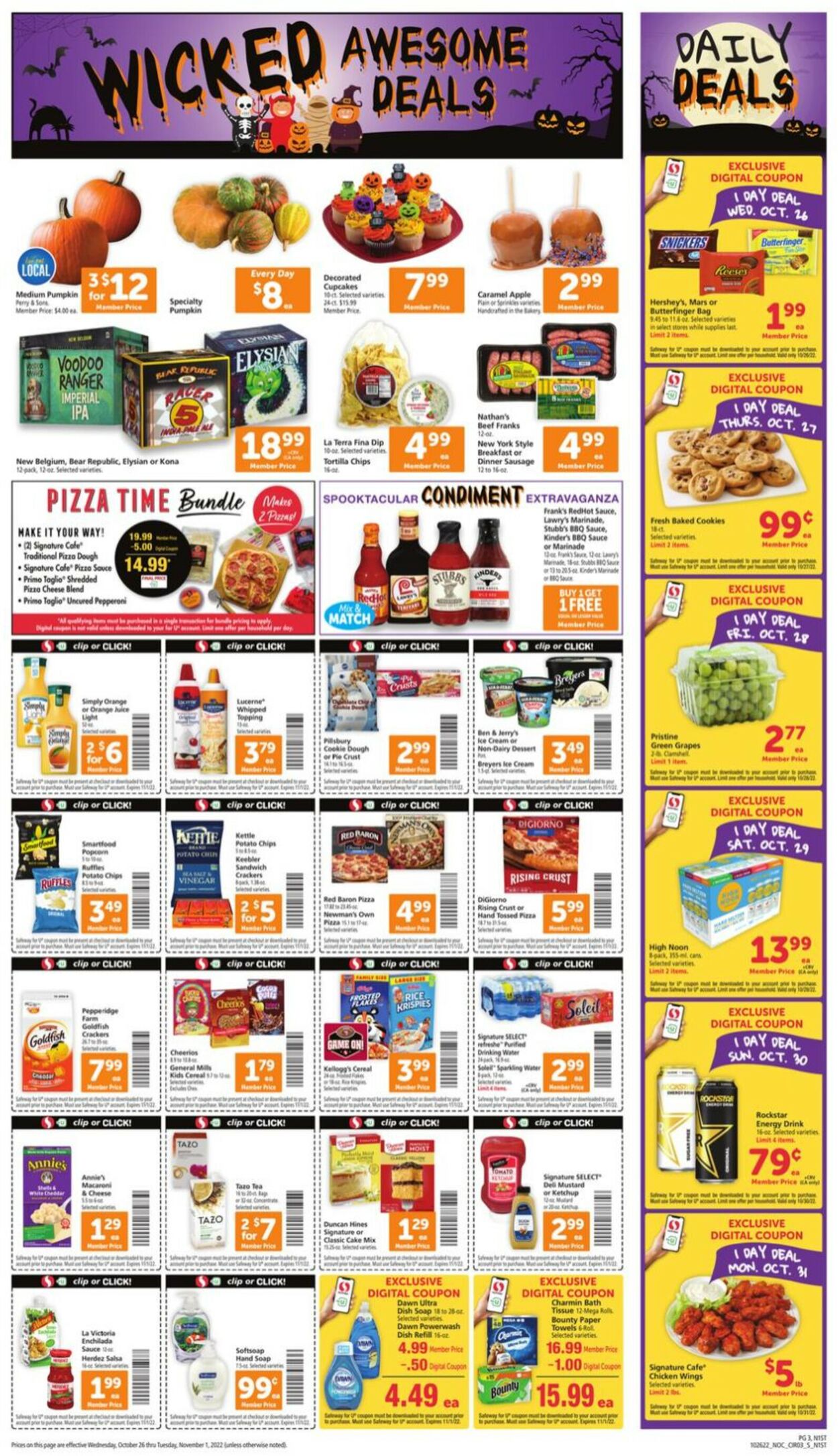 Safeway Weekly Ad Circular - valid 10/26-11/01/2022 (Page 3)