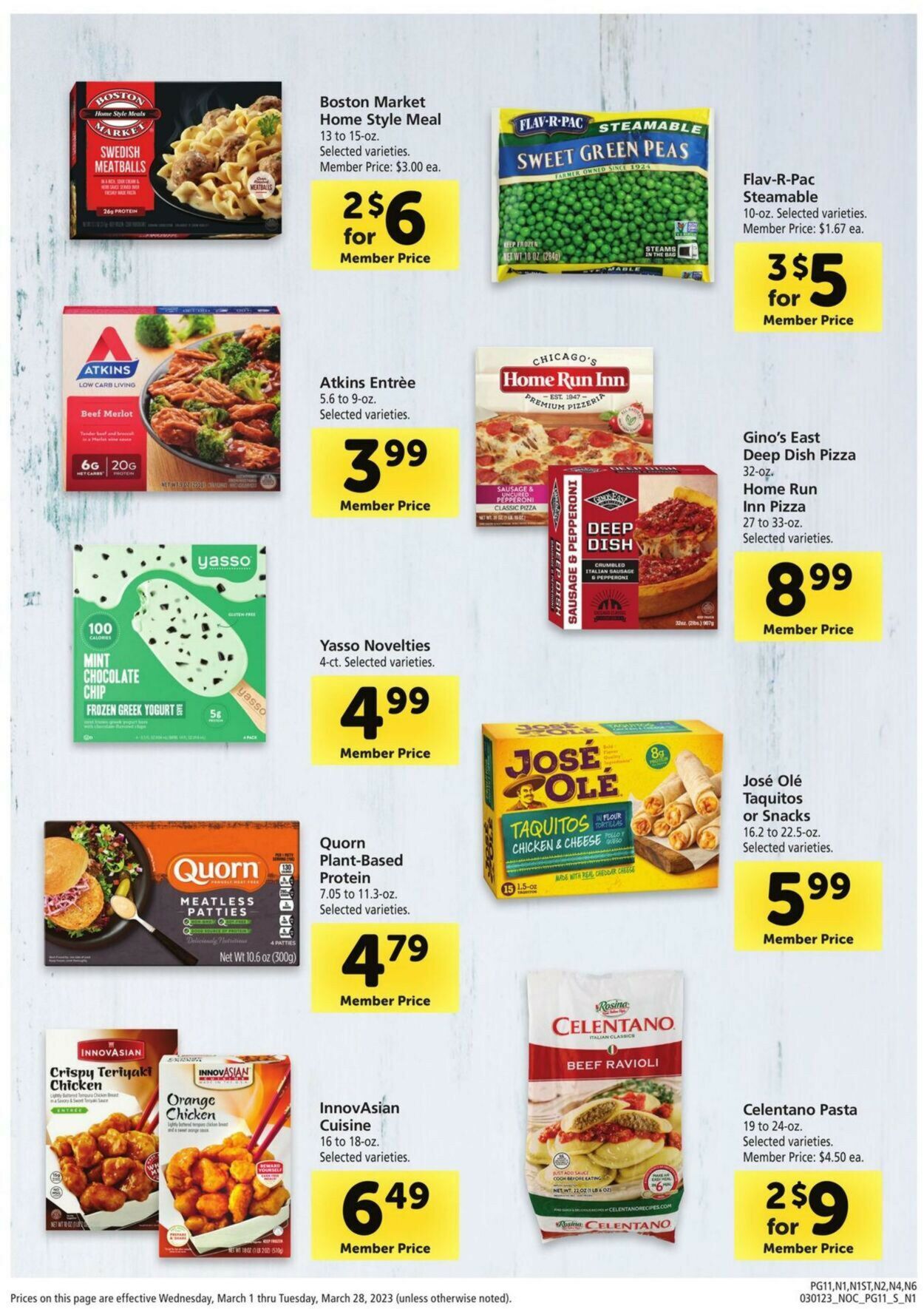 Safeway Weekly Ad Circular - valid 03/01-03/28/2023 (Page 11)