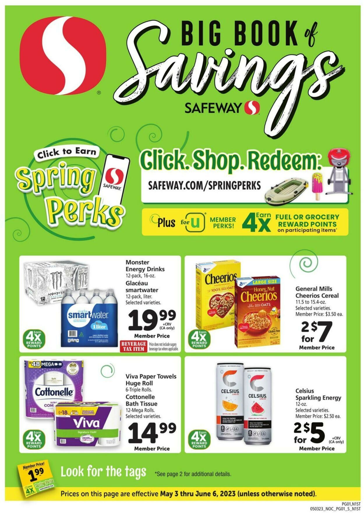 Safeway Weekly Ad Circular - valid 05/03-06/06/2023