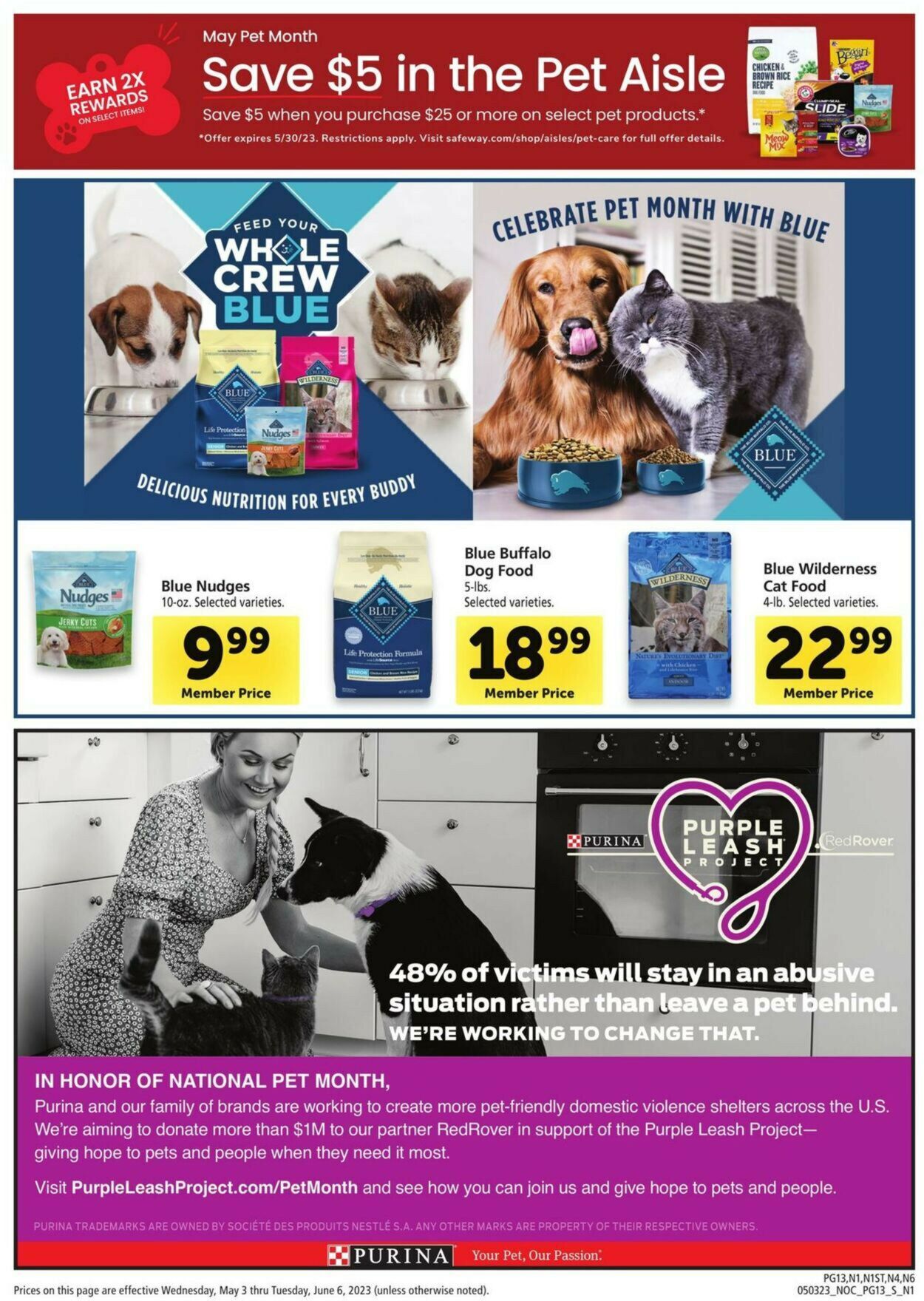 Safeway Weekly Ad Circular - valid 05/03-06/06/2023 (Page 13)