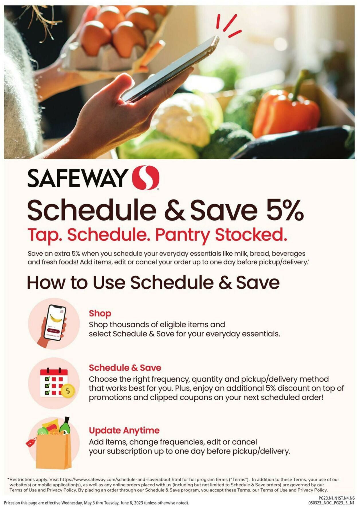 Safeway Weekly Ad Circular - valid 05/03-06/06/2023 (Page 23)