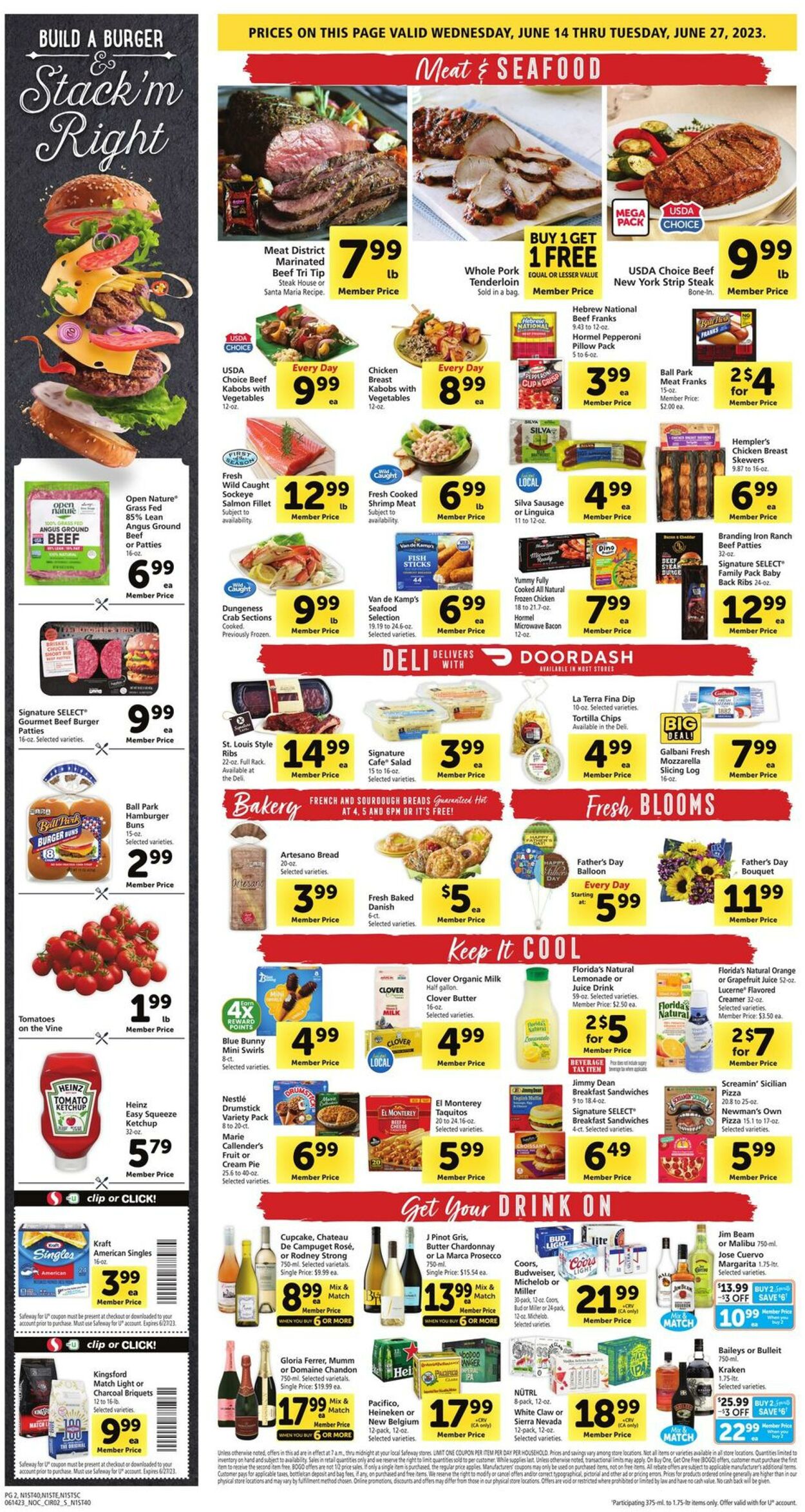 Safeway Weekly Ad Circular - valid 06/14-06/20/2023 (Page 2)