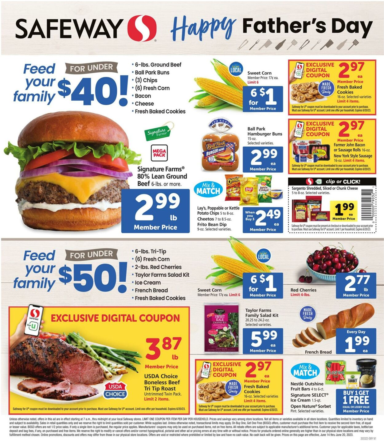 Safeway Weekly Ad Circular - valid 06/14-06/20/2023