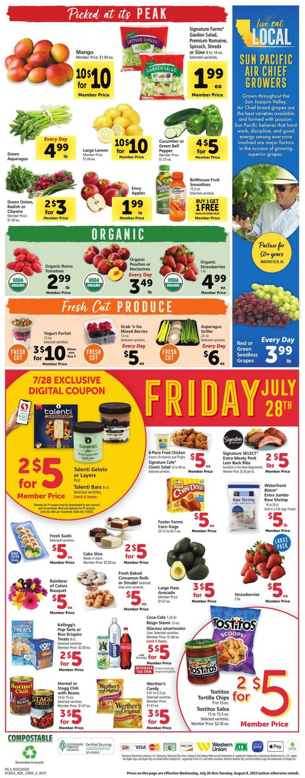 Safeway Weekly Ad Circular - valid 07/26-08/01/2023 (Page 4)