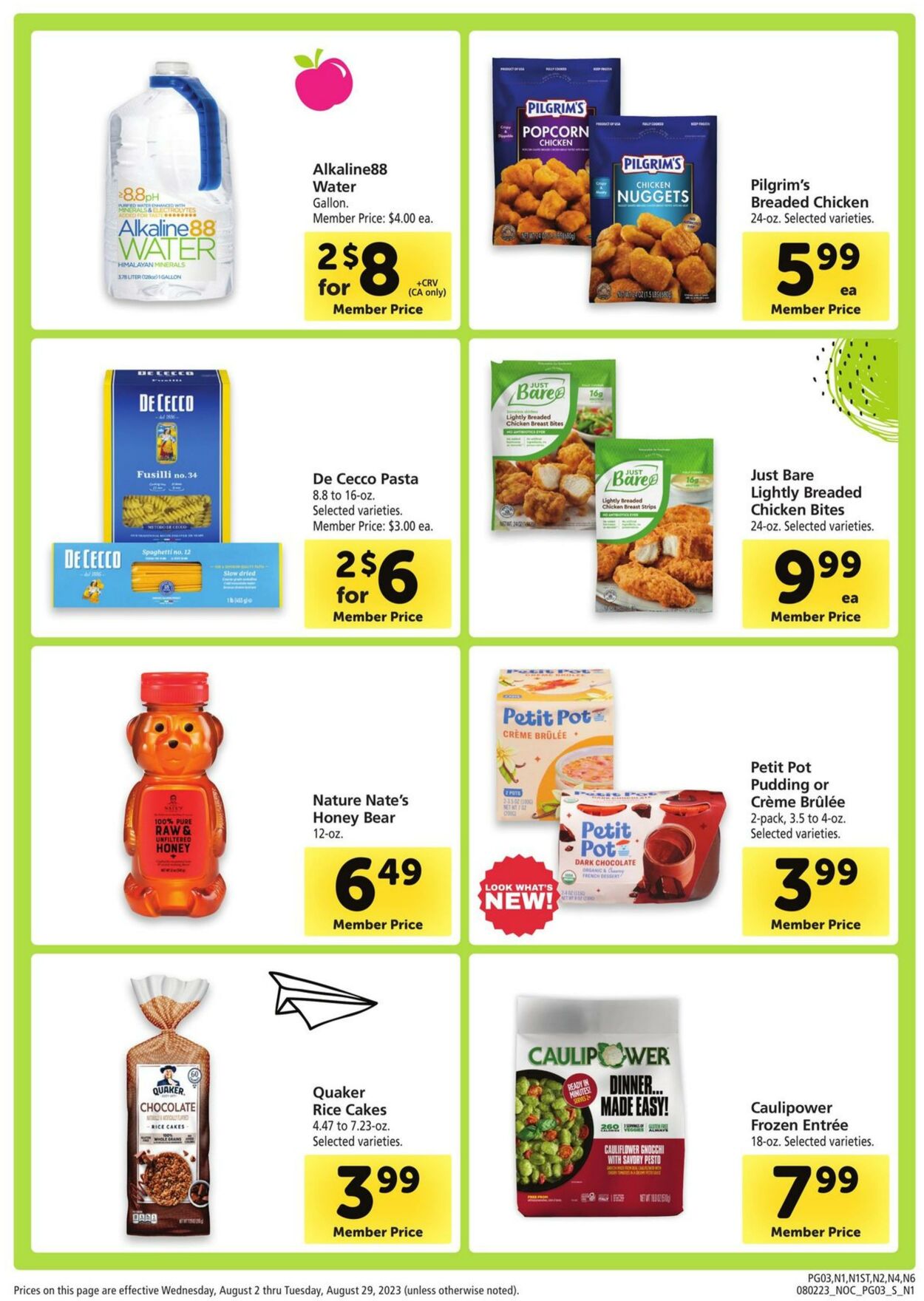Safeway Weekly Ad Circular - valid 08/02-08/29/2023 (Page 3)