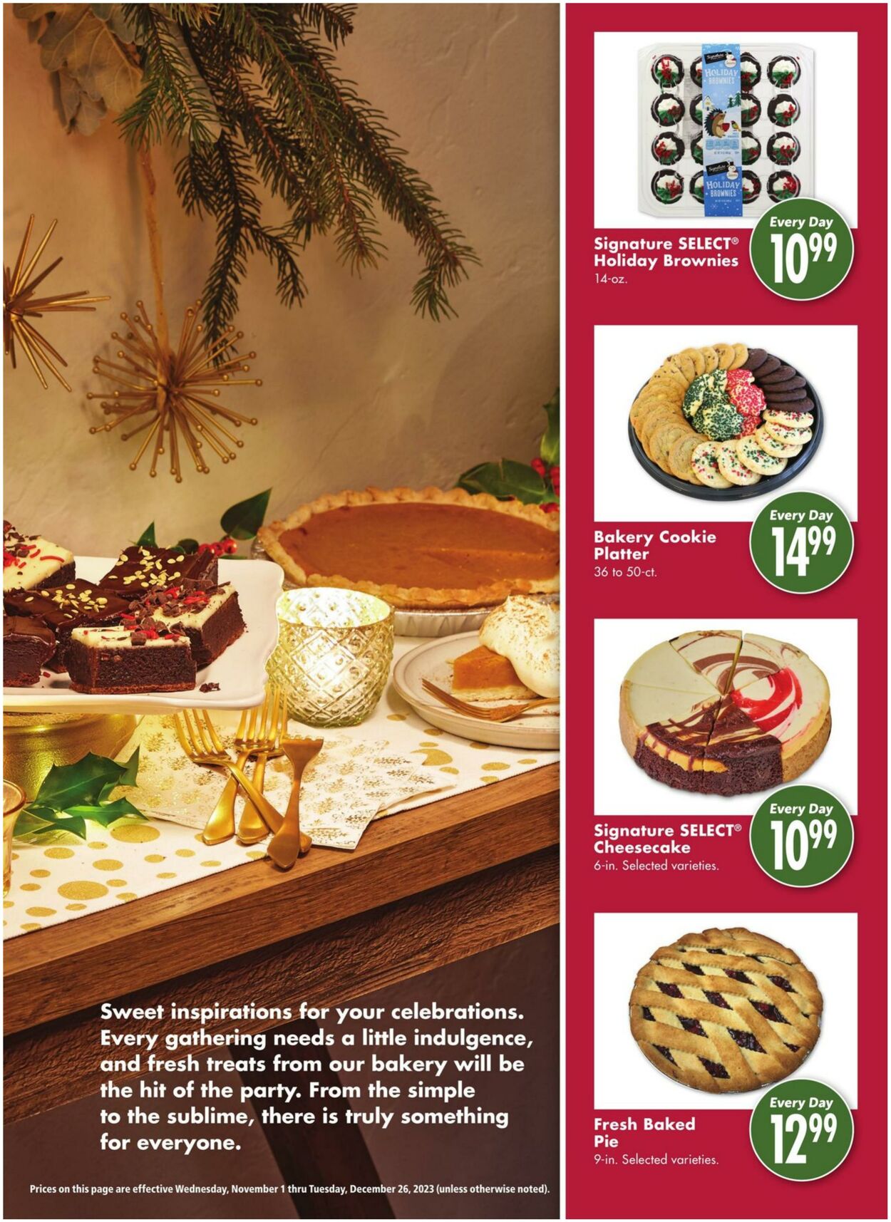 Safeway Weekly Ad Circular - valid 11/01-12/26/2023 (Page 19)