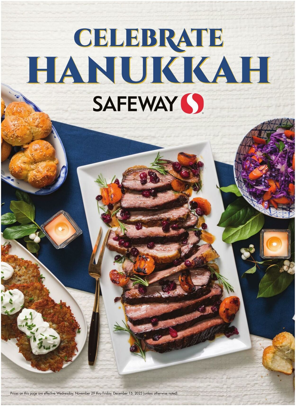 Safeway Weekly Ad Circular - valid 11/29-12/15/2023