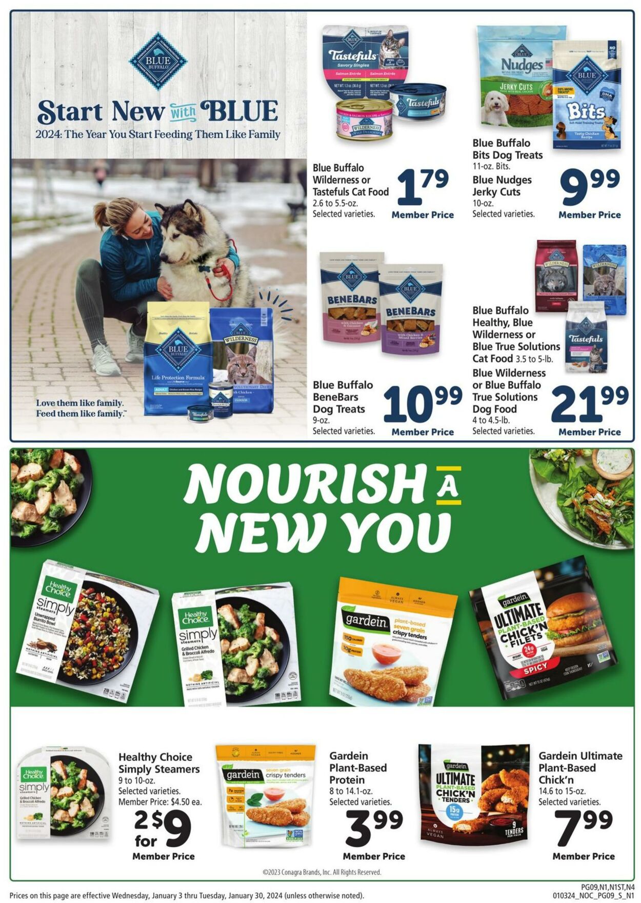 Safeway Weekly Ad Circular - valid 01/03-01/30/2024 (Page 9)