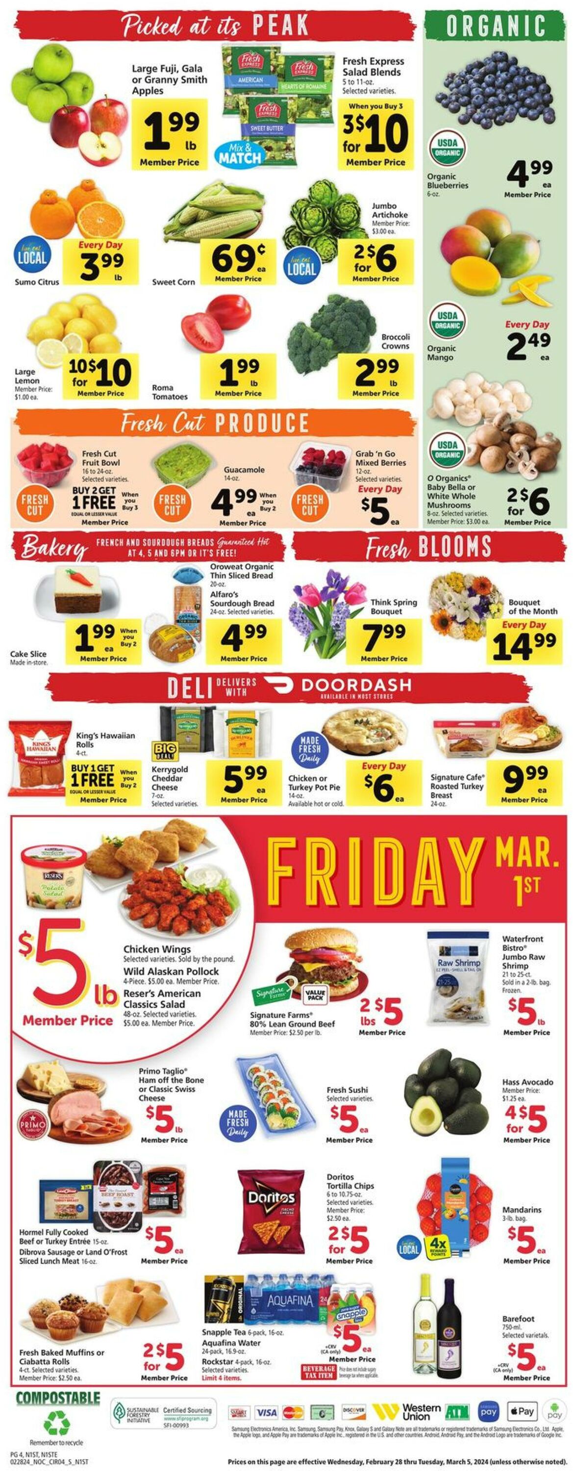 Safeway Weekly Ad Circular - valid 02/28-03/05/2024 (Page 4)