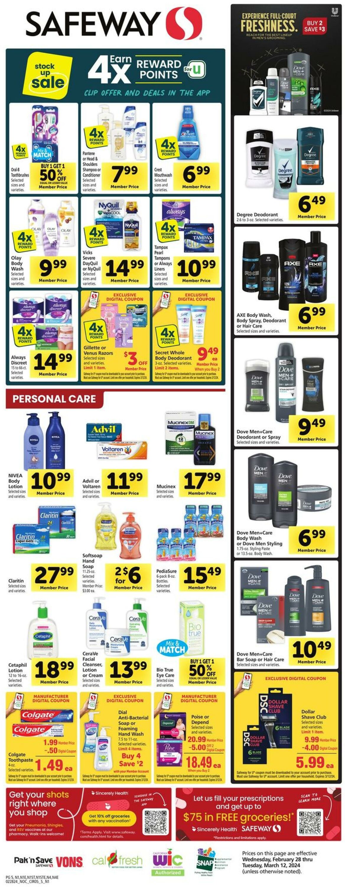 Safeway Weekly Ad Circular - valid 02/28-03/05/2024 (Page 5)