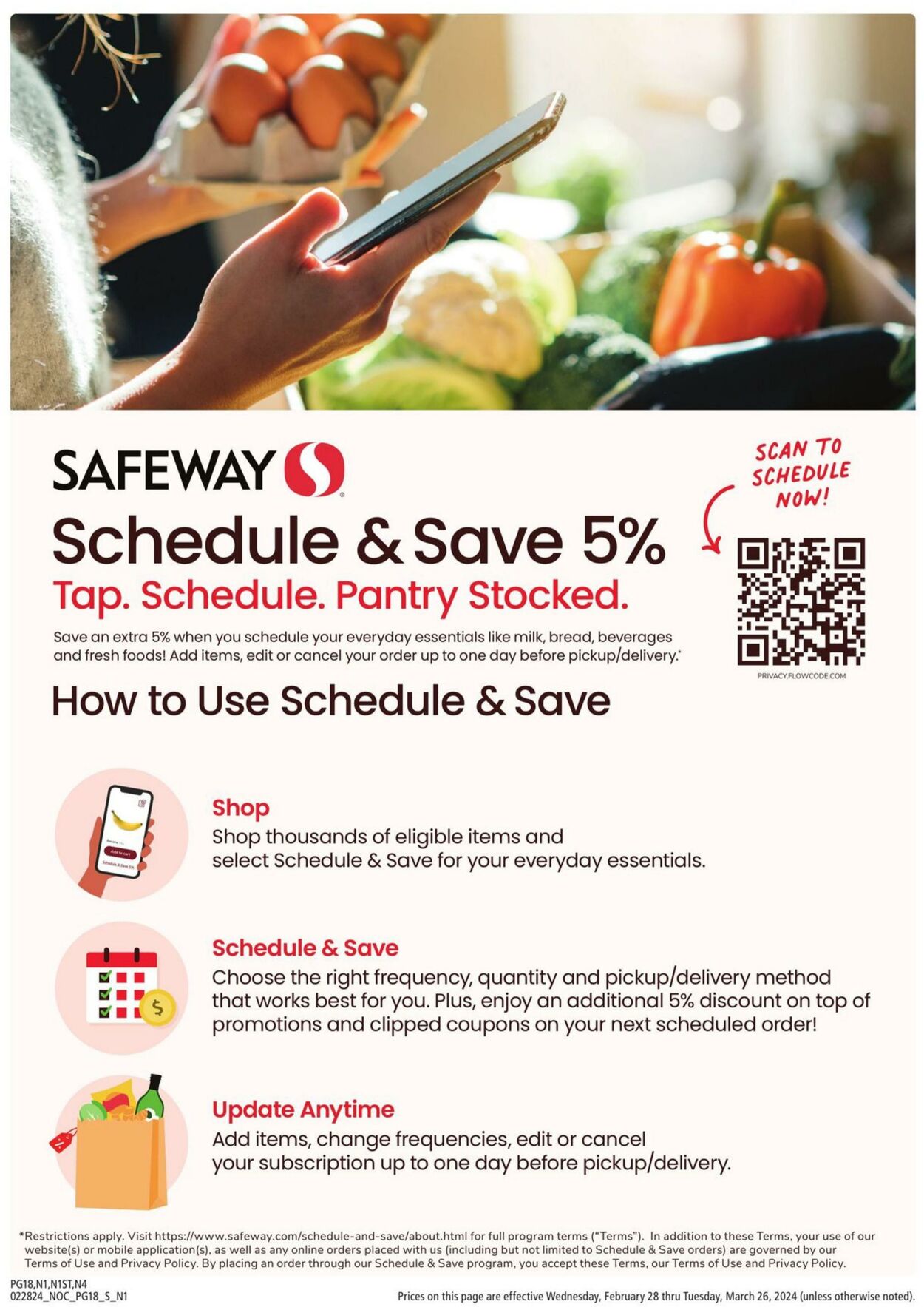 Safeway Weekly Ad Circular - valid 02/28-03/26/2024 (Page 18)