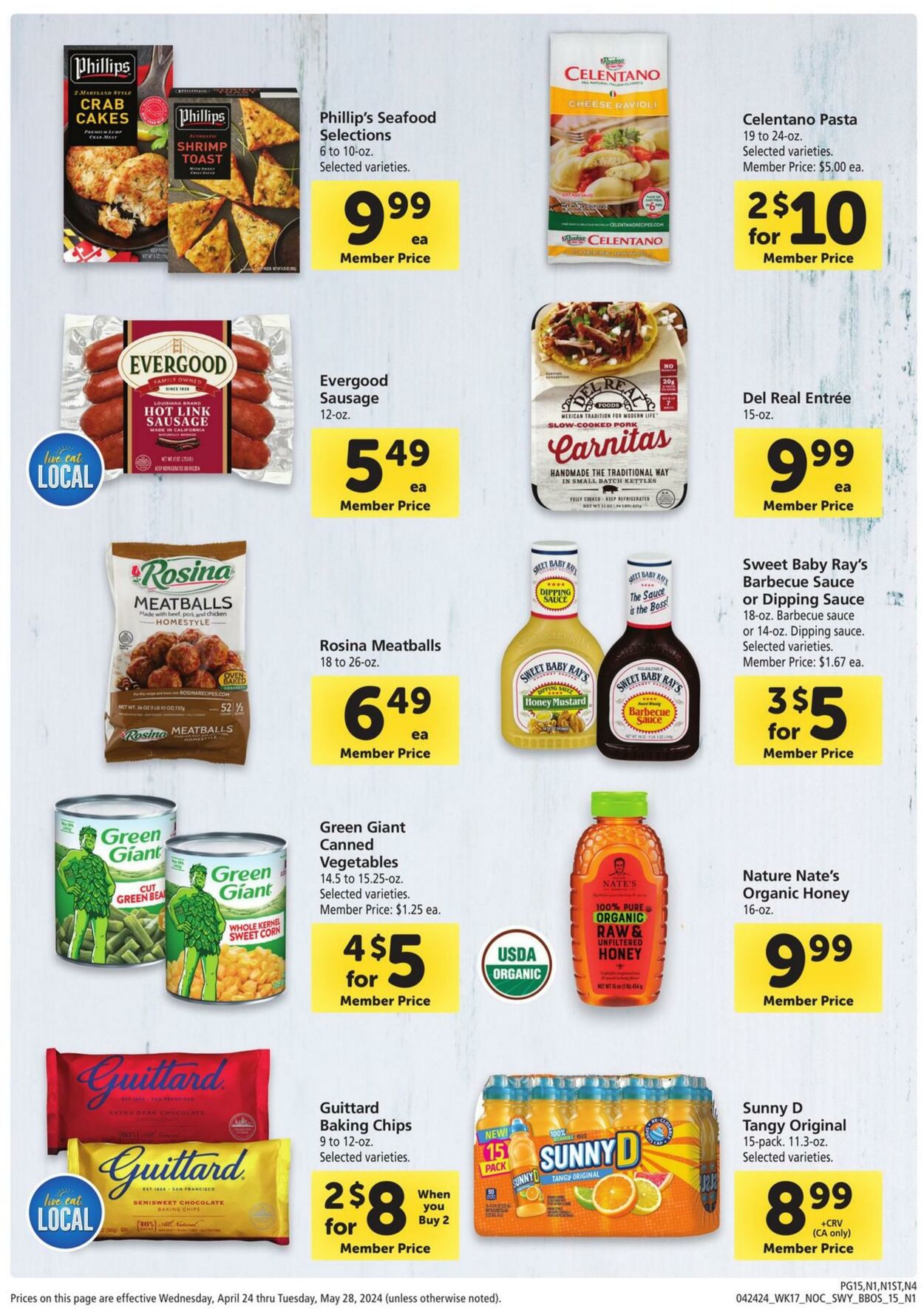Safeway Weekly Ad Circular - valid 04/24-05/28/2024 (Page 15)