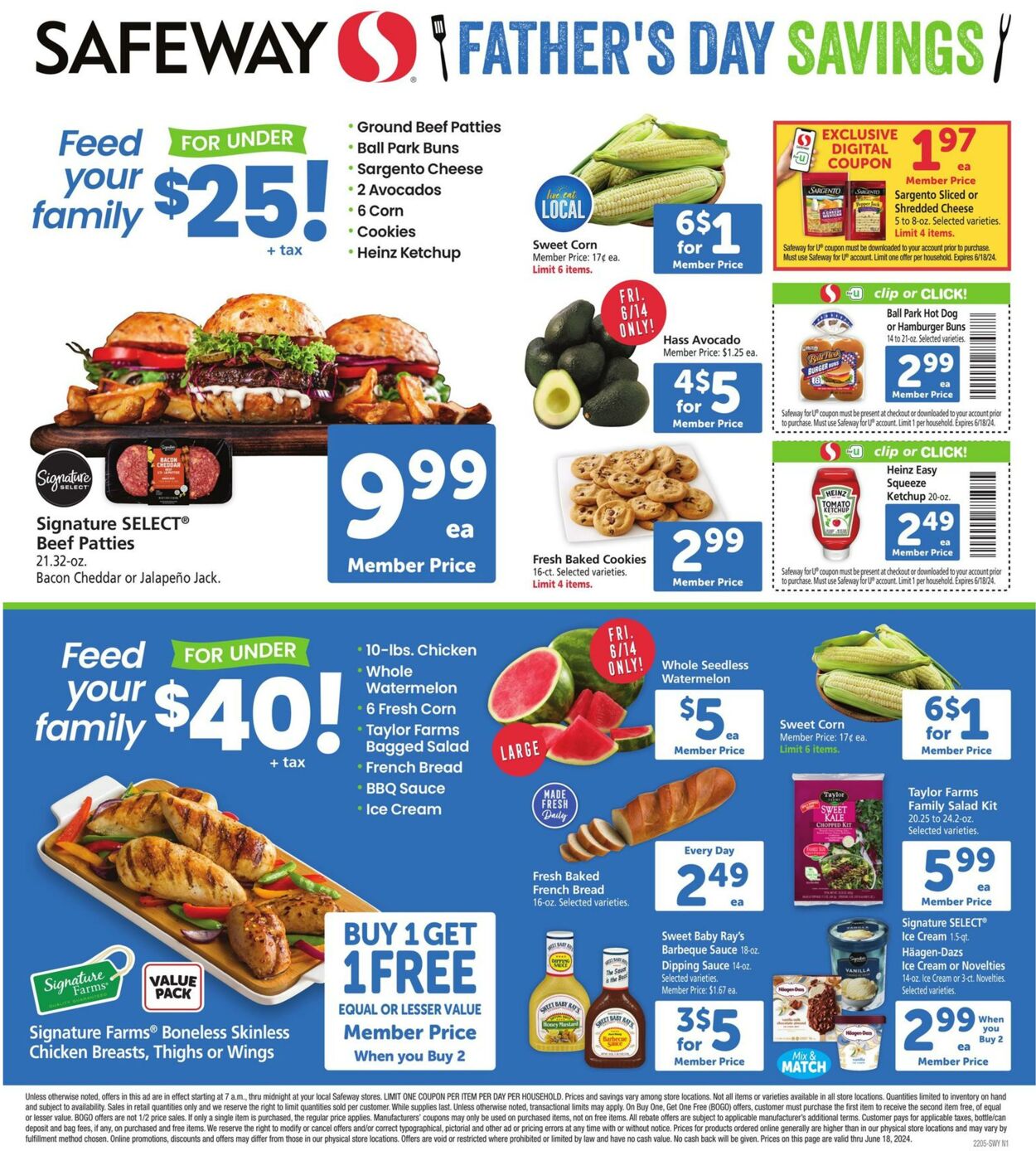 Safeway Weekly Ad Circular - valid 06/12-06/18/2024