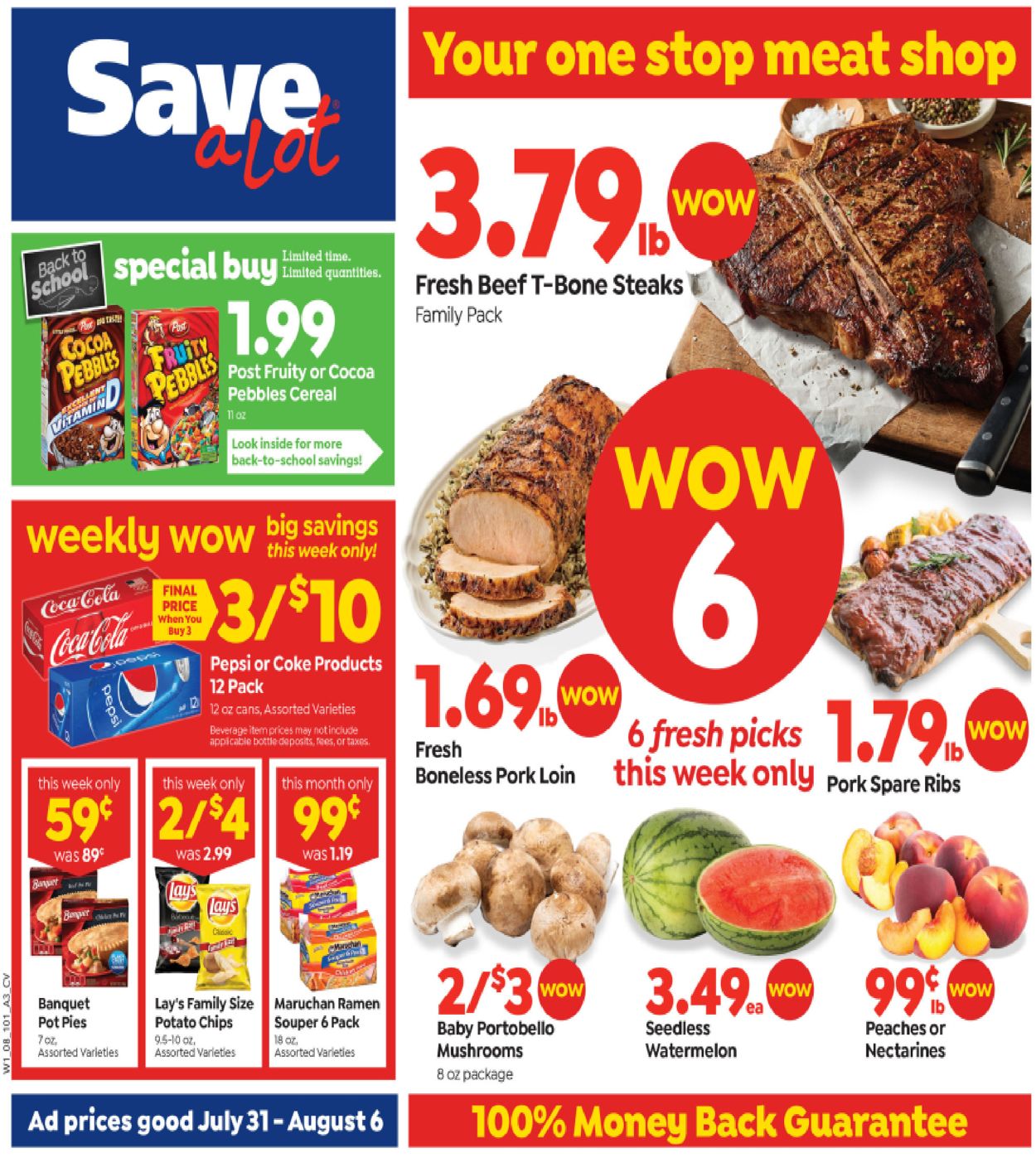 Save a Lot Weekly Ad Circular - valid 07/31-08/06/2019
