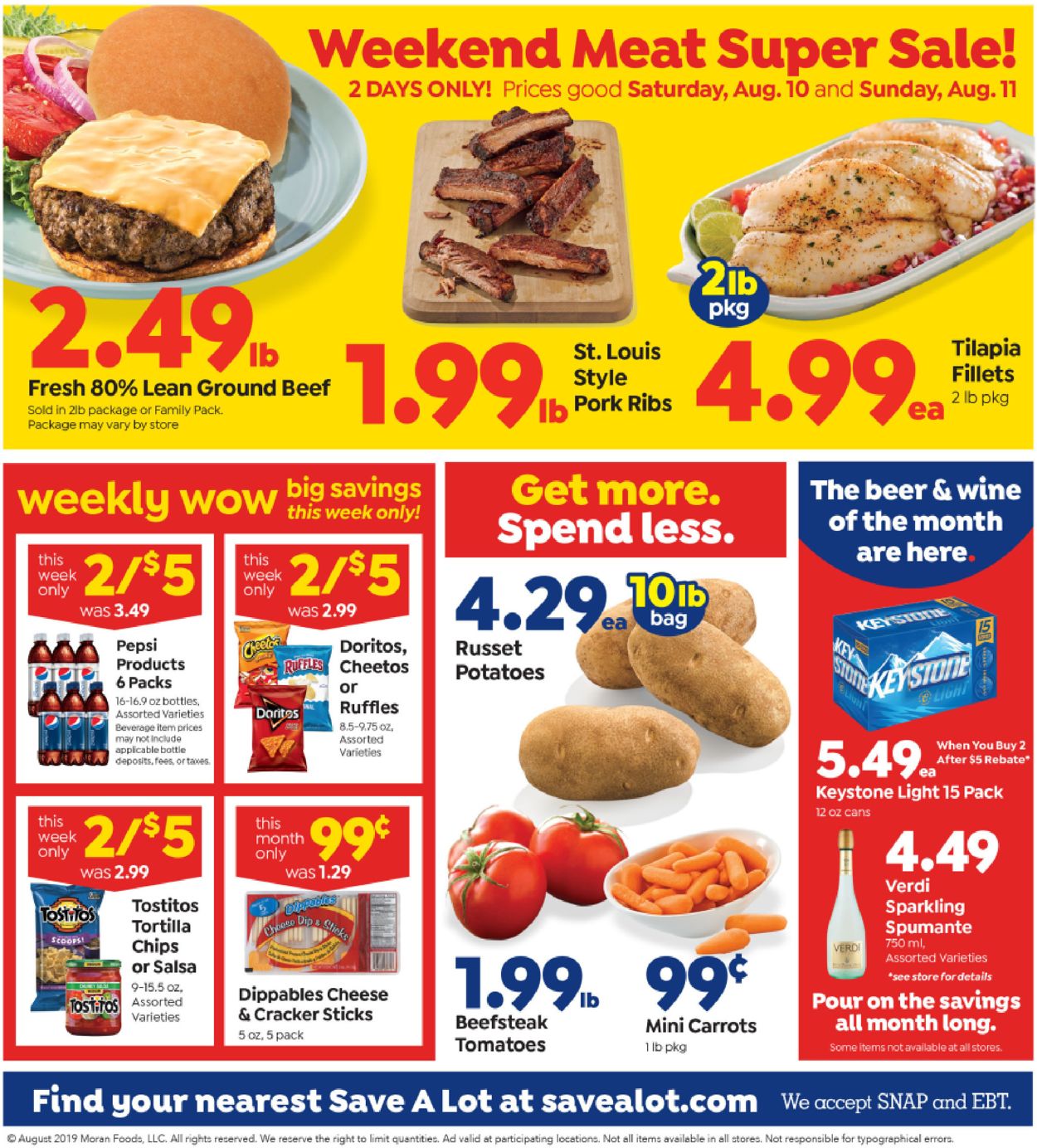 Save a Lot Weekly Ad Circular - valid 08/07-08/13/2019 (Page 3)