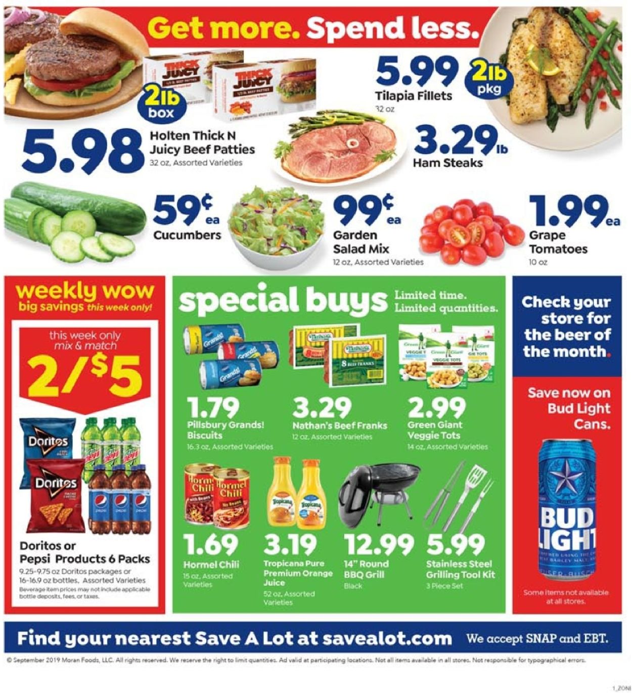 Save a Lot Weekly Ad Circular - valid 09/18-09/24/2019 (Page 3)