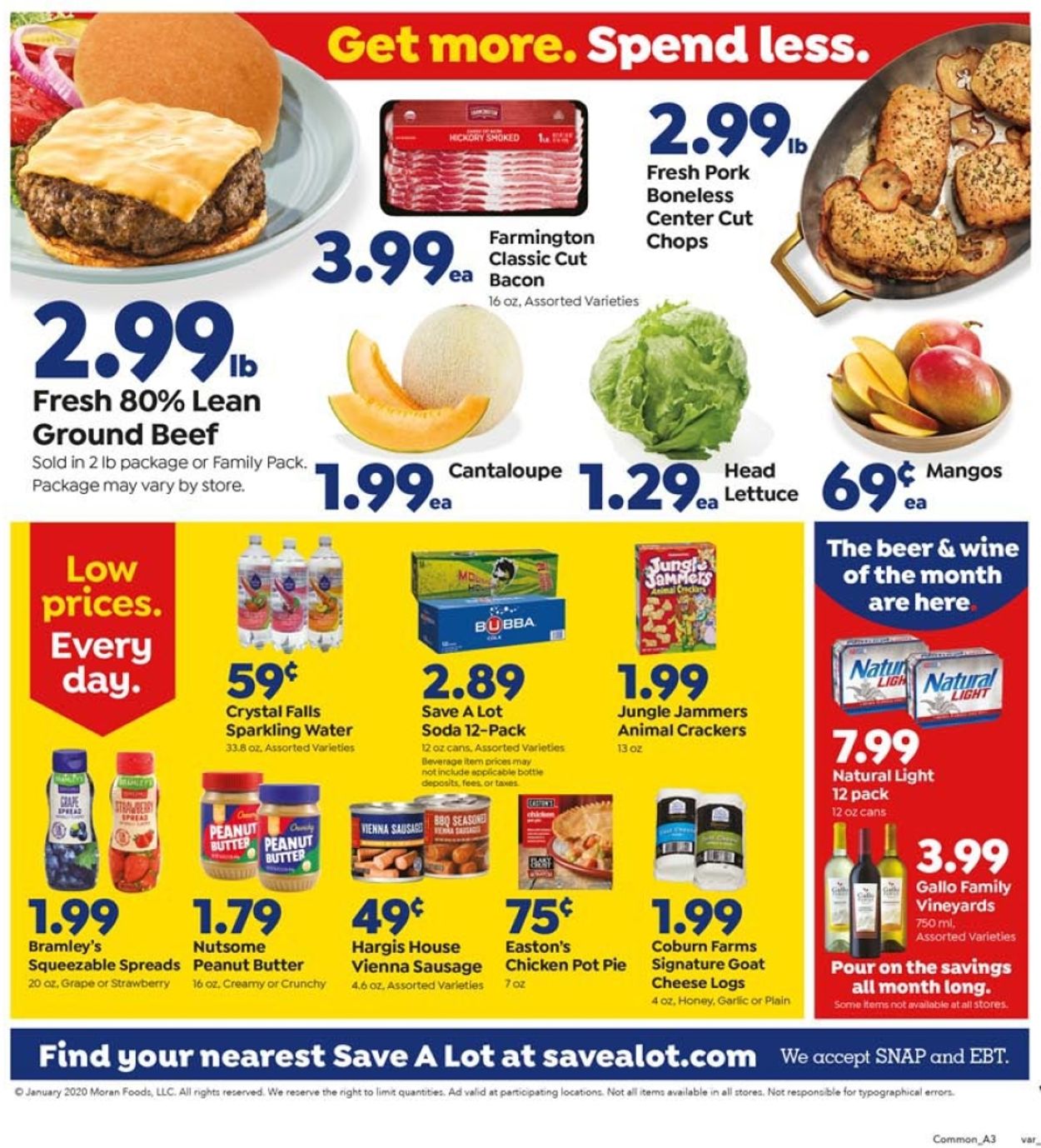 Save a Lot Weekly Ad Circular - valid 01/15-01/21/2020 (Page 3)