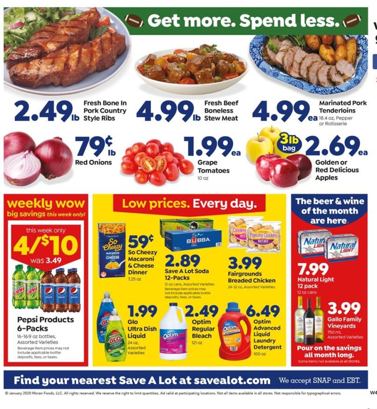Save a Lot Weekly Ad Circular - valid 01/22-01/28/2020 (Page 3)