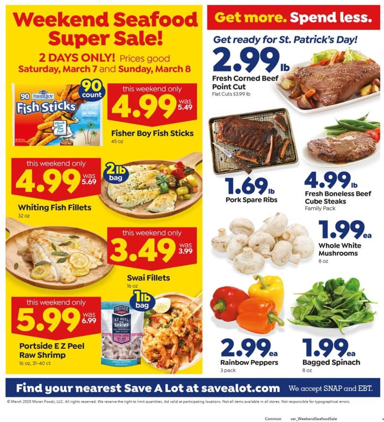Save a Lot Weekly Ad Circular - valid 03/04-03/10/2020 (Page 3)