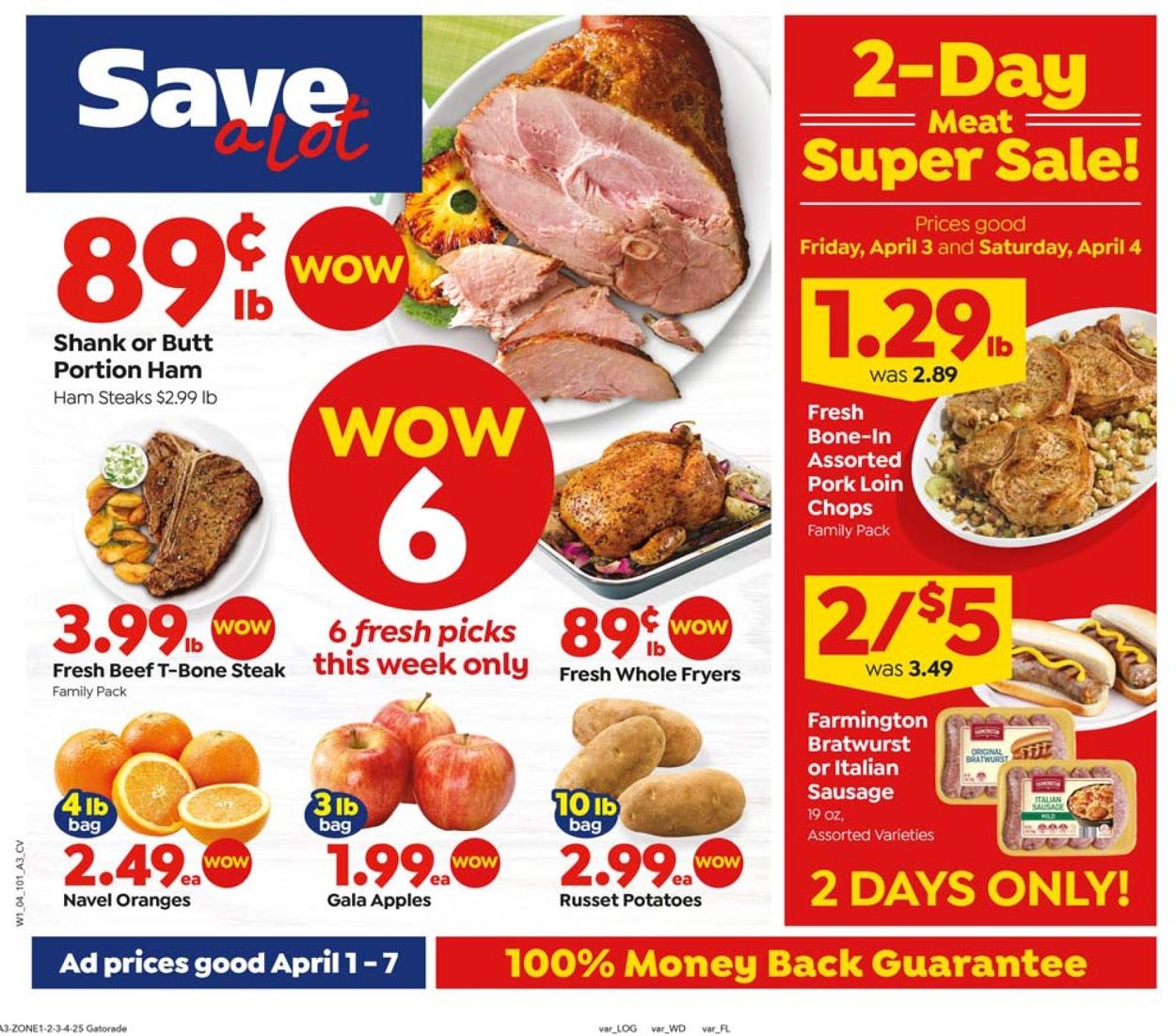 Save a Lot Weekly Ad Circular - valid 04/01-04/07/2020
