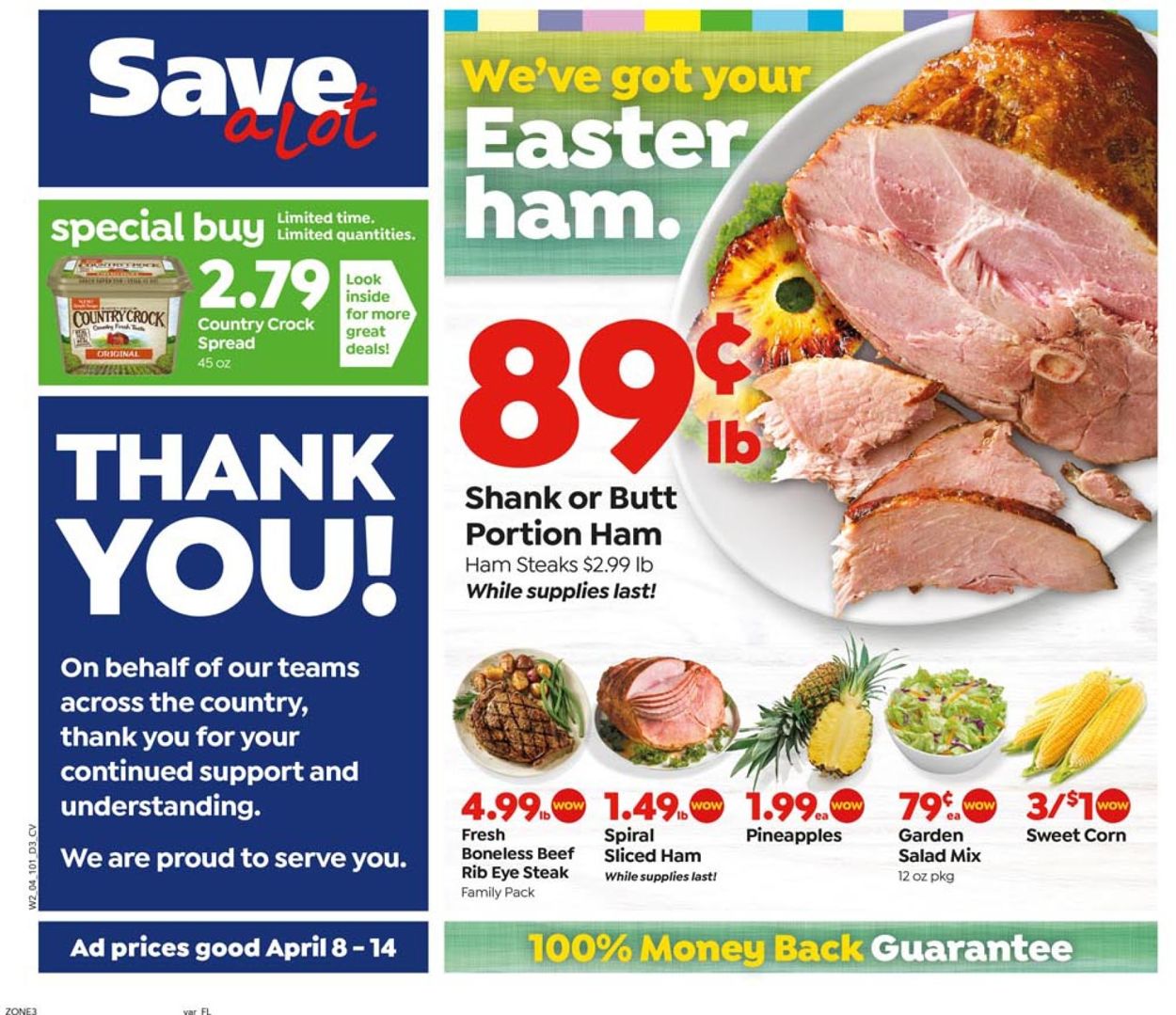 Save a Lot Weekly Ad Circular - valid 04/08-04/14/2020