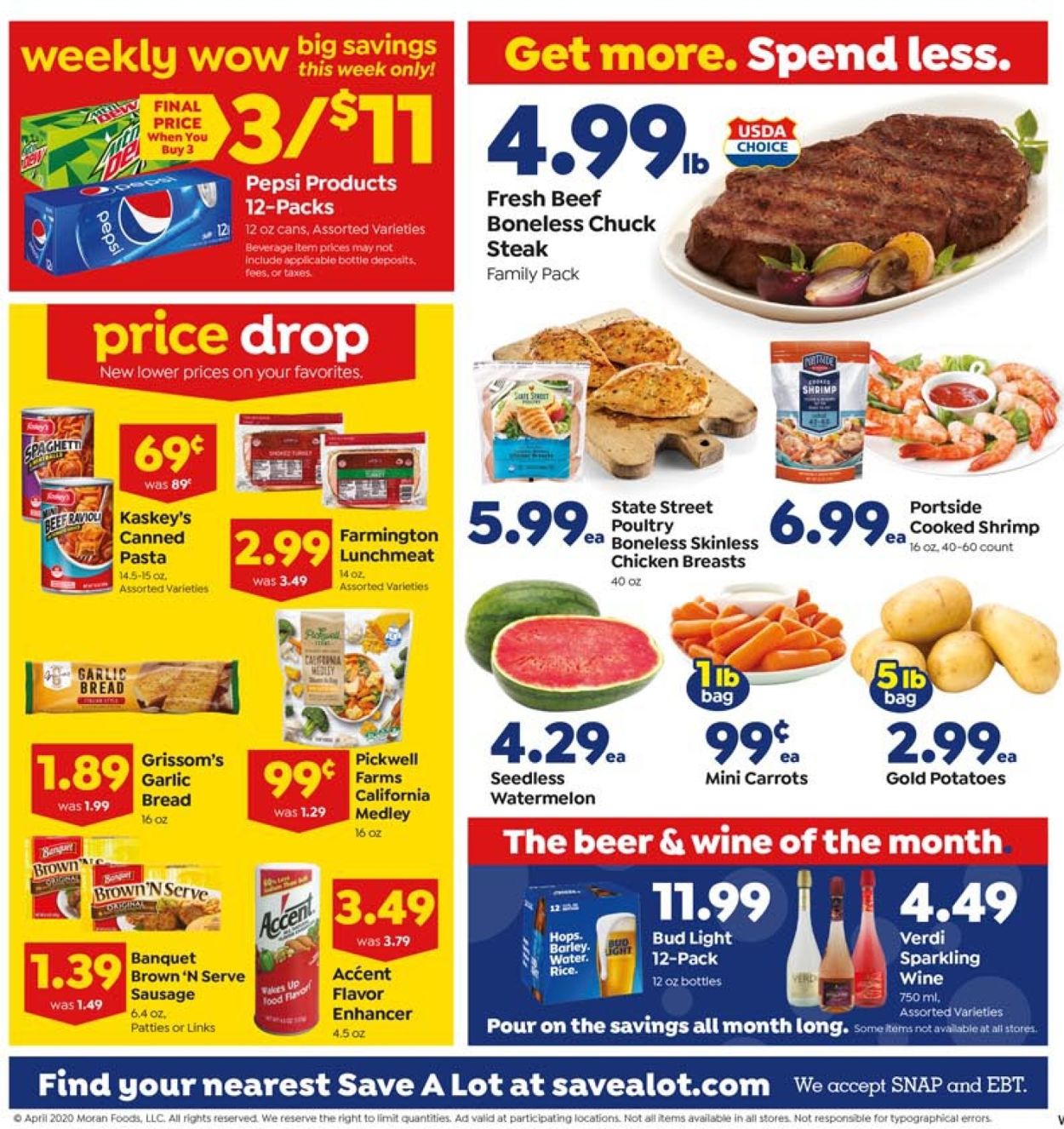 Save a Lot Weekly Ad Circular - valid 04/15-04/21/2020 (Page 3)