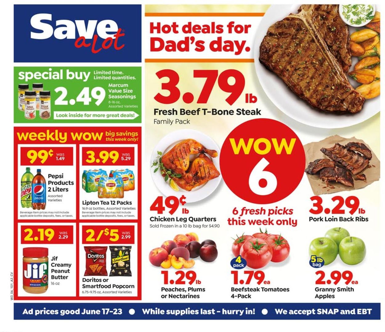 Save a Lot Weekly Ad Circular - valid 06/17-06/23/2020