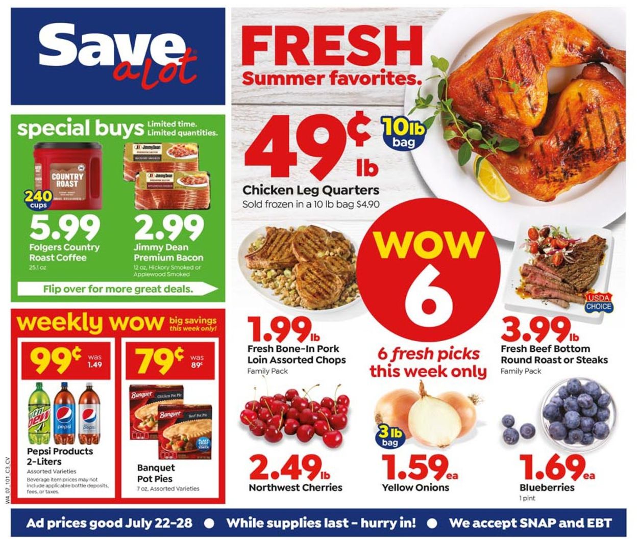 Save a Lot Weekly Ad Circular - valid 07/22-07/28/2020