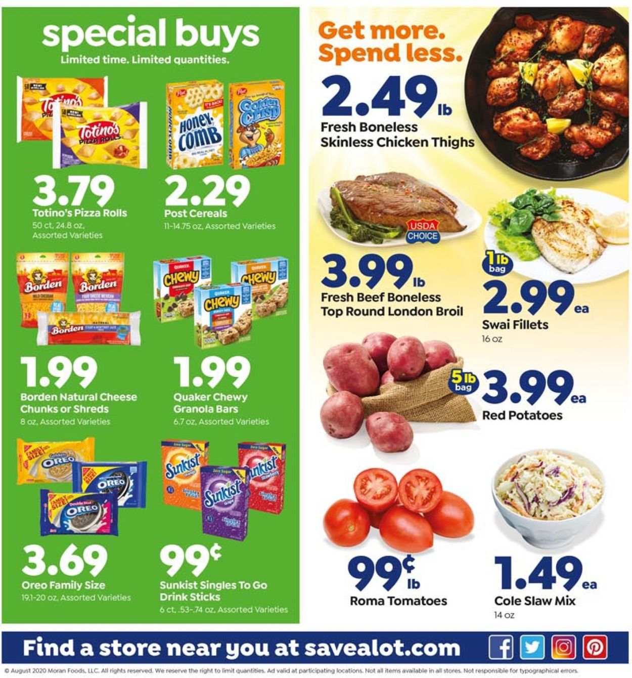 Save a Lot Weekly Ad Circular - valid 08/26-09/01/2020 (Page 3)