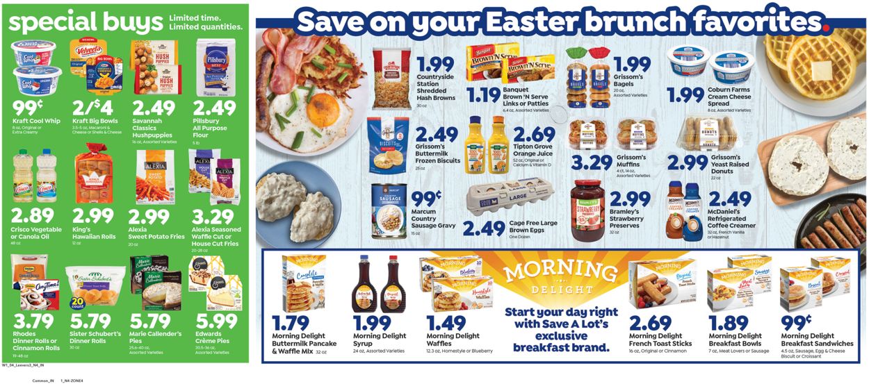 Save a Lot - Easter 2021 Weekly Ad Circular - valid 03/31-04/06/2021 (Page 2)