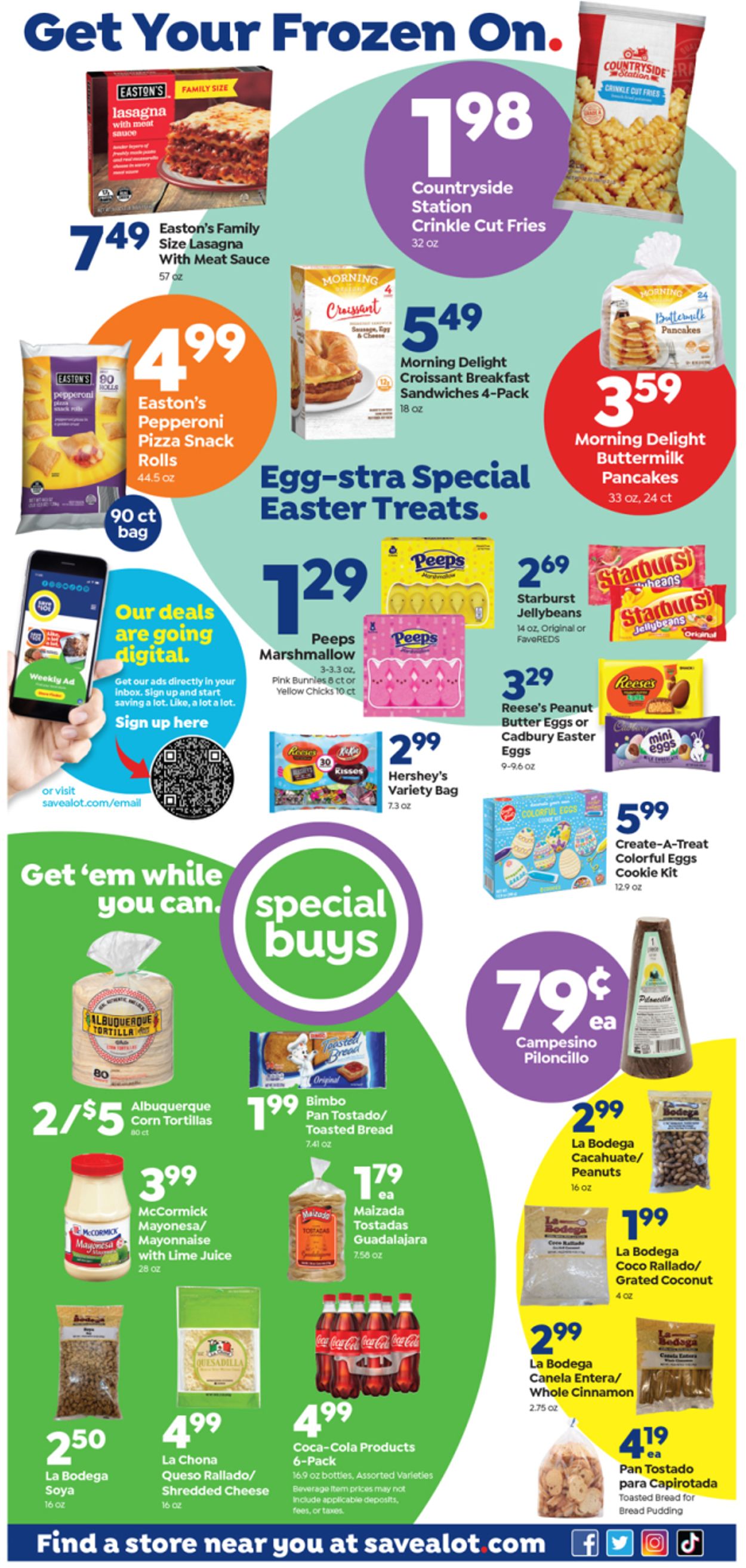 Save a Lot Weekly Ad Circular - valid 03/09-03/15/2022 (Page 2)