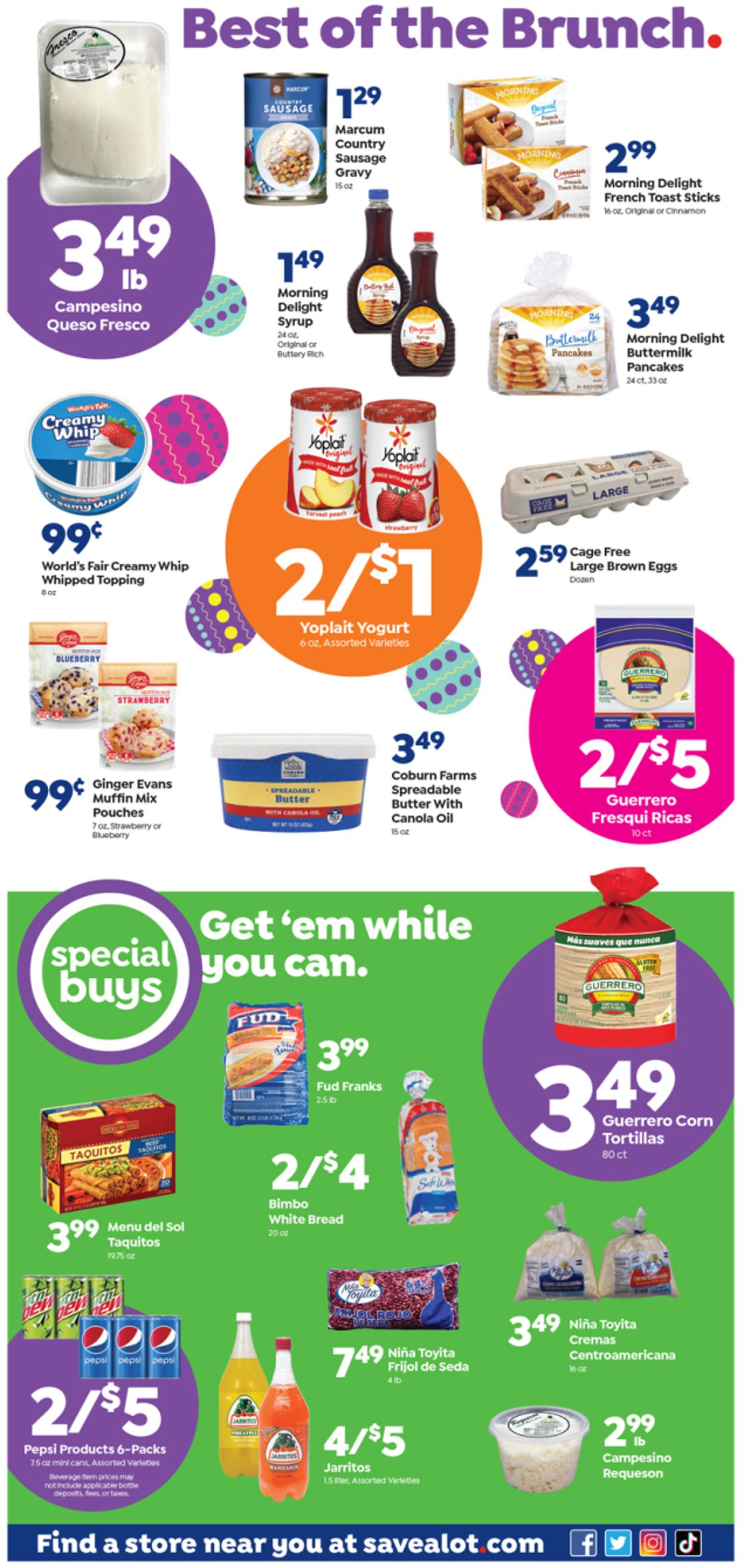 Save a Lot Weekly Ad Circular - valid 04/13-04/19/2022 (Page 2)
