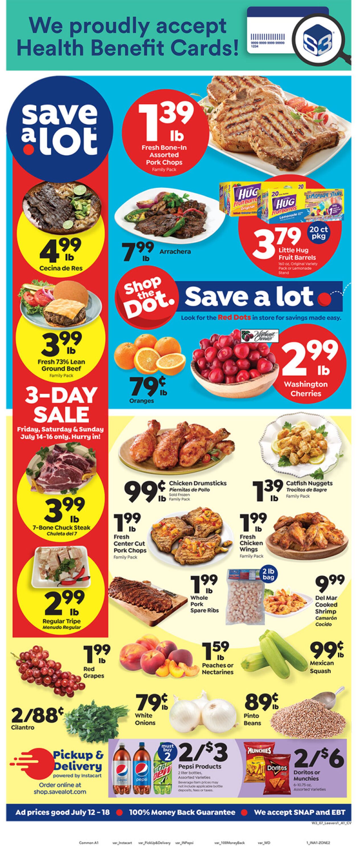 Save a Lot Weekly Ad Circular - valid 07/12-07/18/2023